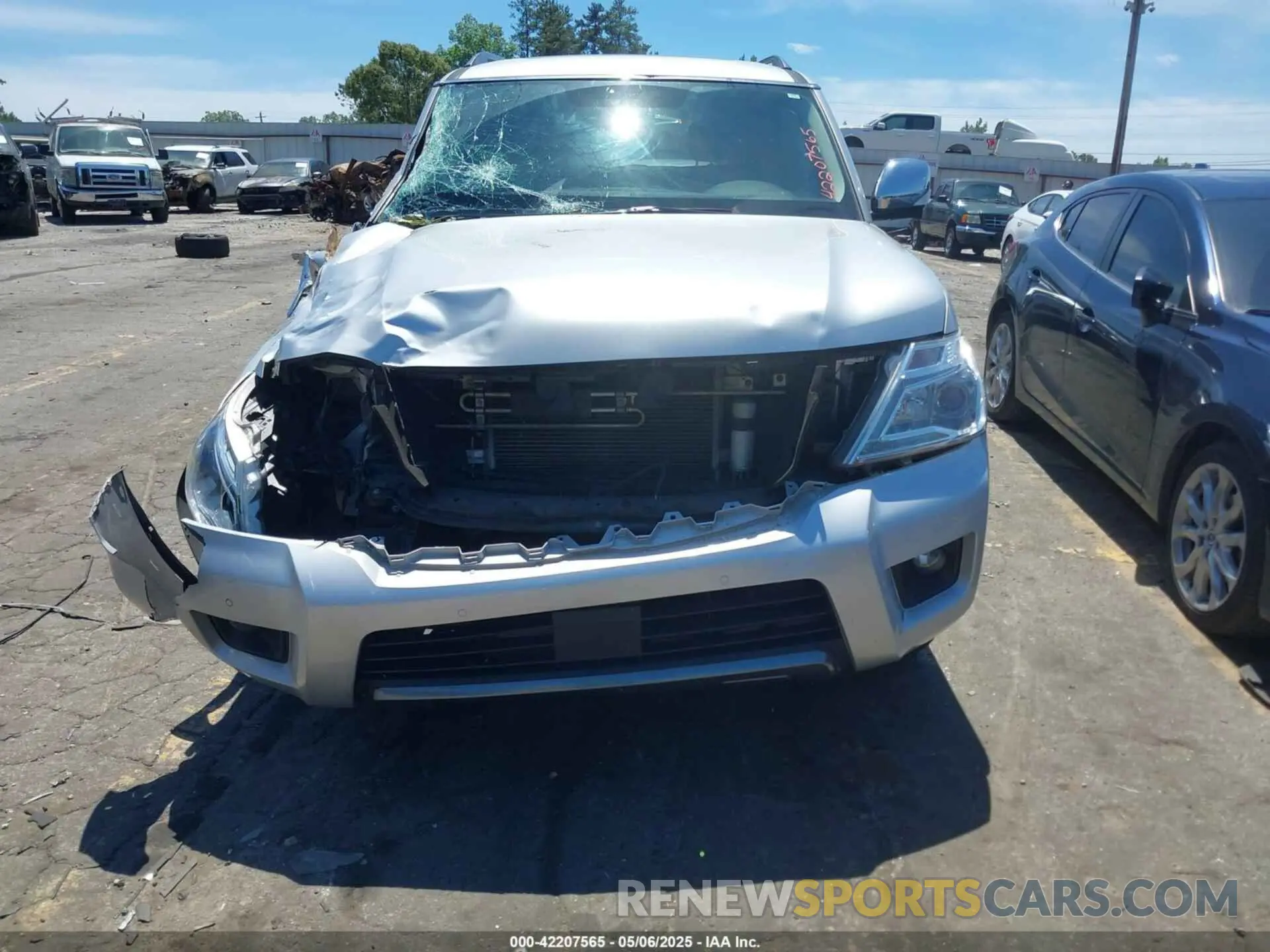 6 Photograph of a damaged car JN8AY2ND1L9108880 NISSAN ARMADA 2020
