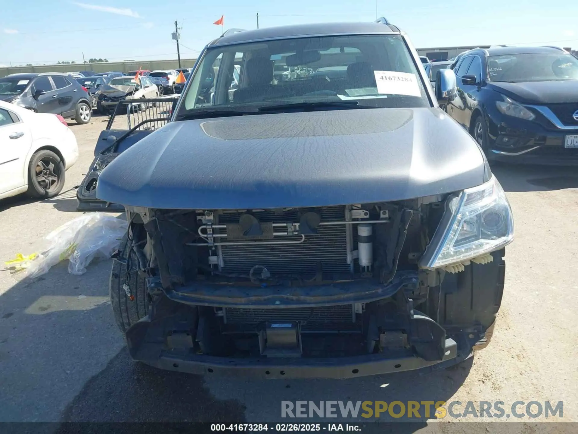 13 Photograph of a damaged car JN8AY2ND2L9110735 NISSAN ARMADA 2020