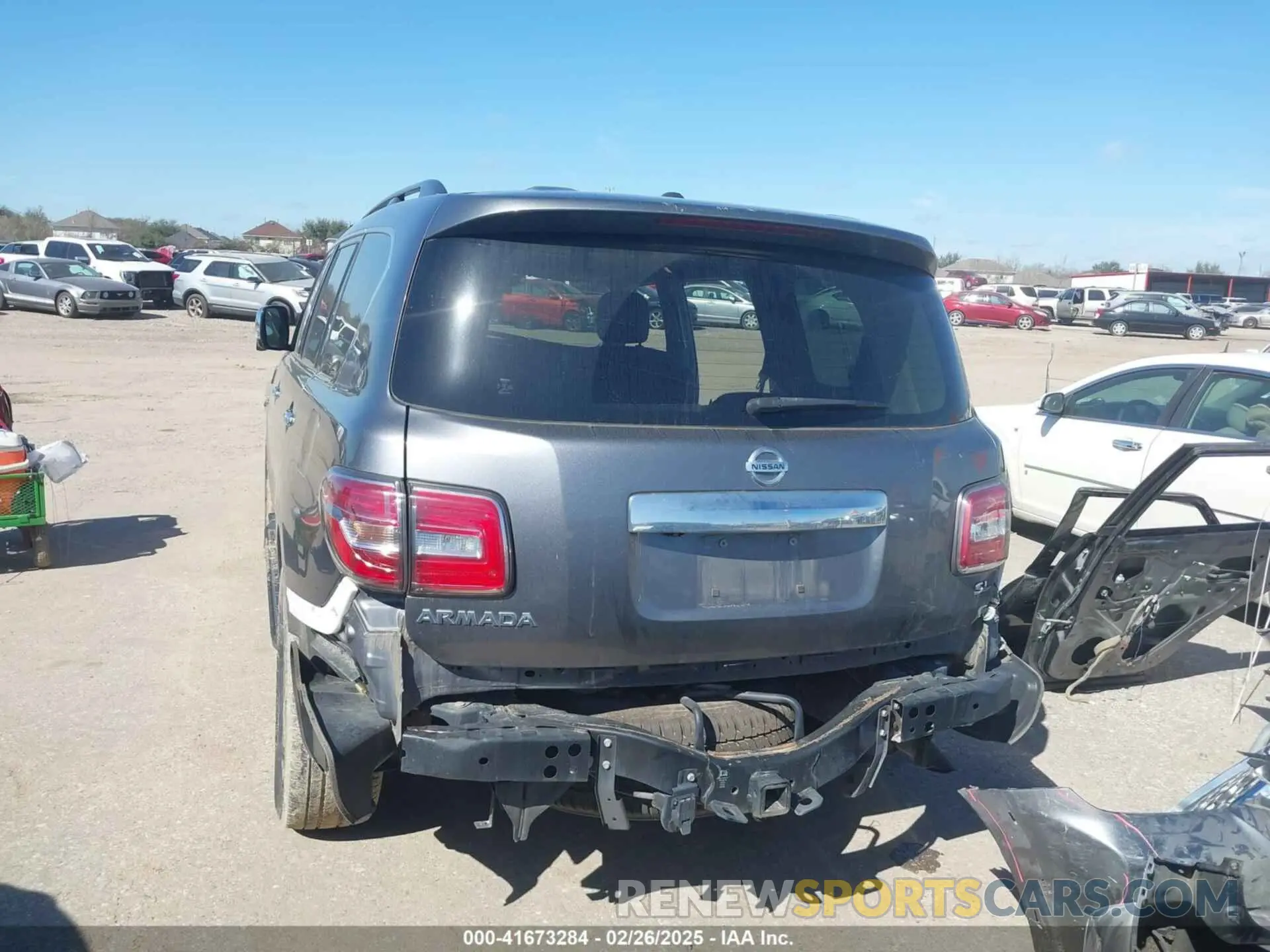 17 Photograph of a damaged car JN8AY2ND2L9110735 NISSAN ARMADA 2020