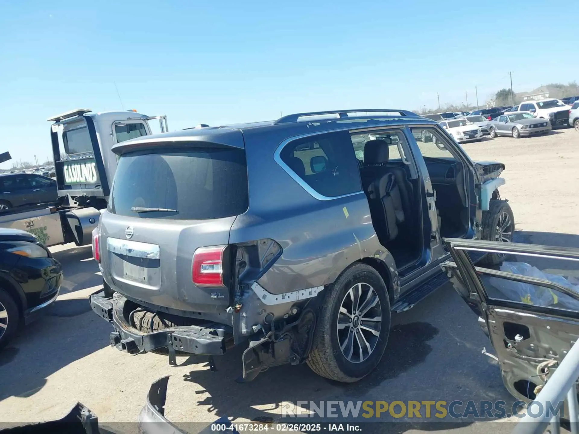 4 Photograph of a damaged car JN8AY2ND2L9110735 NISSAN ARMADA 2020