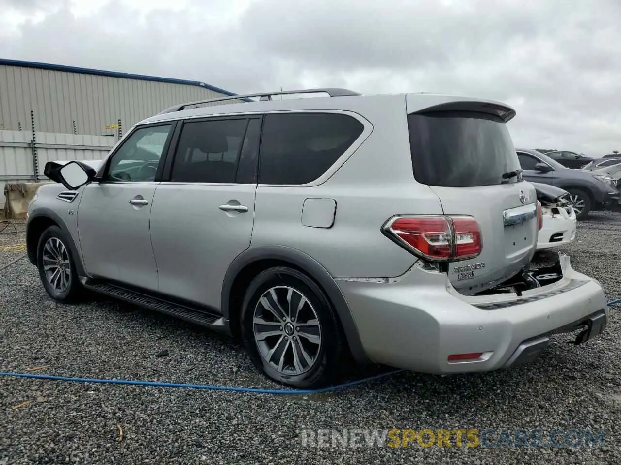 2 Photograph of a damaged car JN8AY2ND2LX017886 NISSAN ARMADA 2020