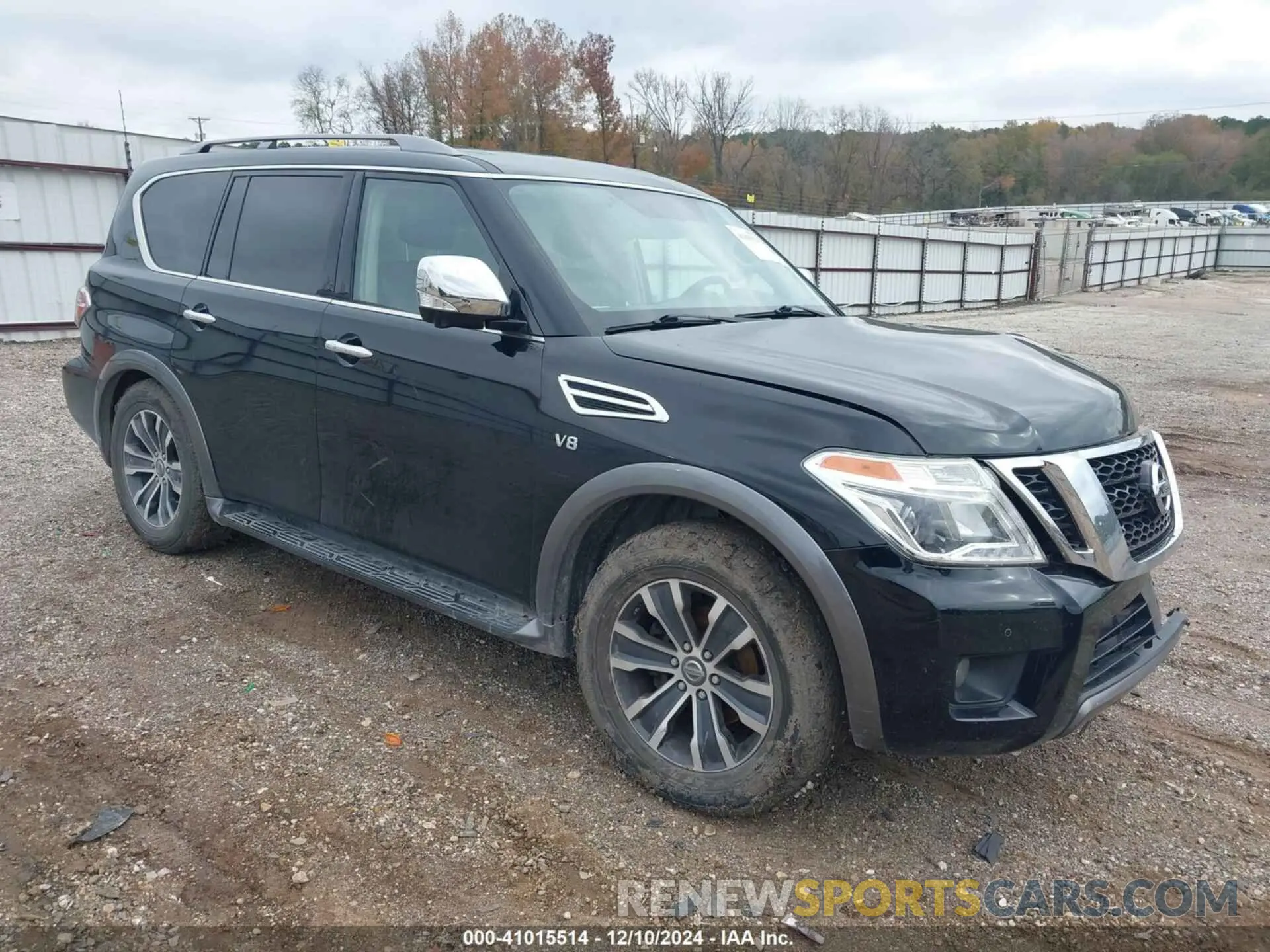 1 Photograph of a damaged car JN8AY2ND3LX016455 NISSAN ARMADA 2020