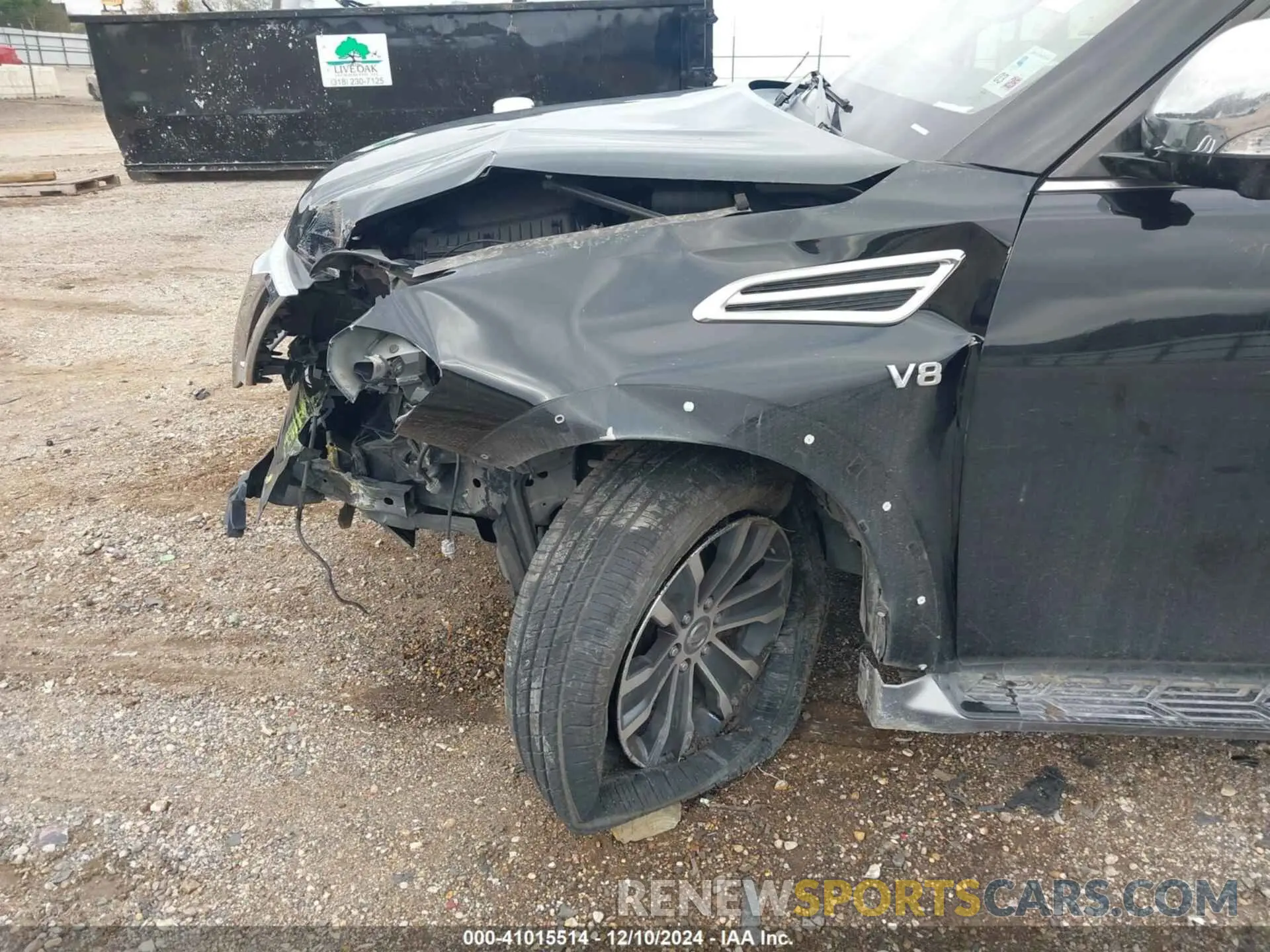 22 Photograph of a damaged car JN8AY2ND3LX016455 NISSAN ARMADA 2020
