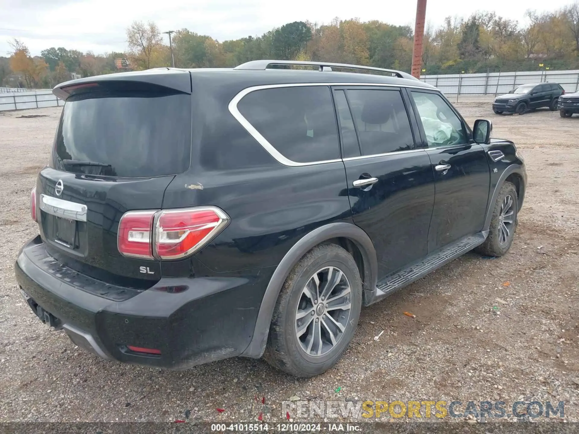 4 Photograph of a damaged car JN8AY2ND3LX016455 NISSAN ARMADA 2020