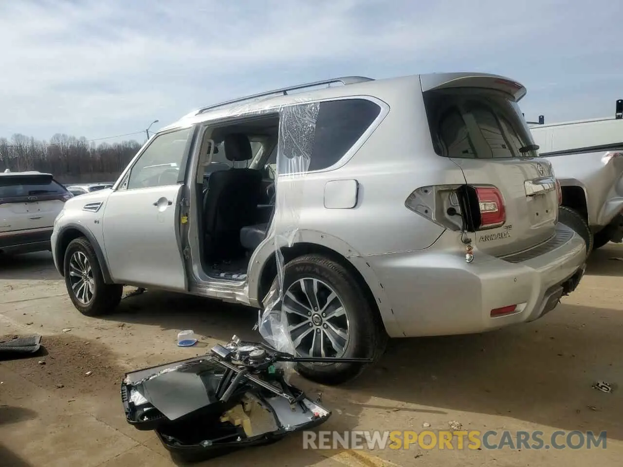 2 Photograph of a damaged car JN8AY2ND3LX016696 NISSAN ARMADA 2020