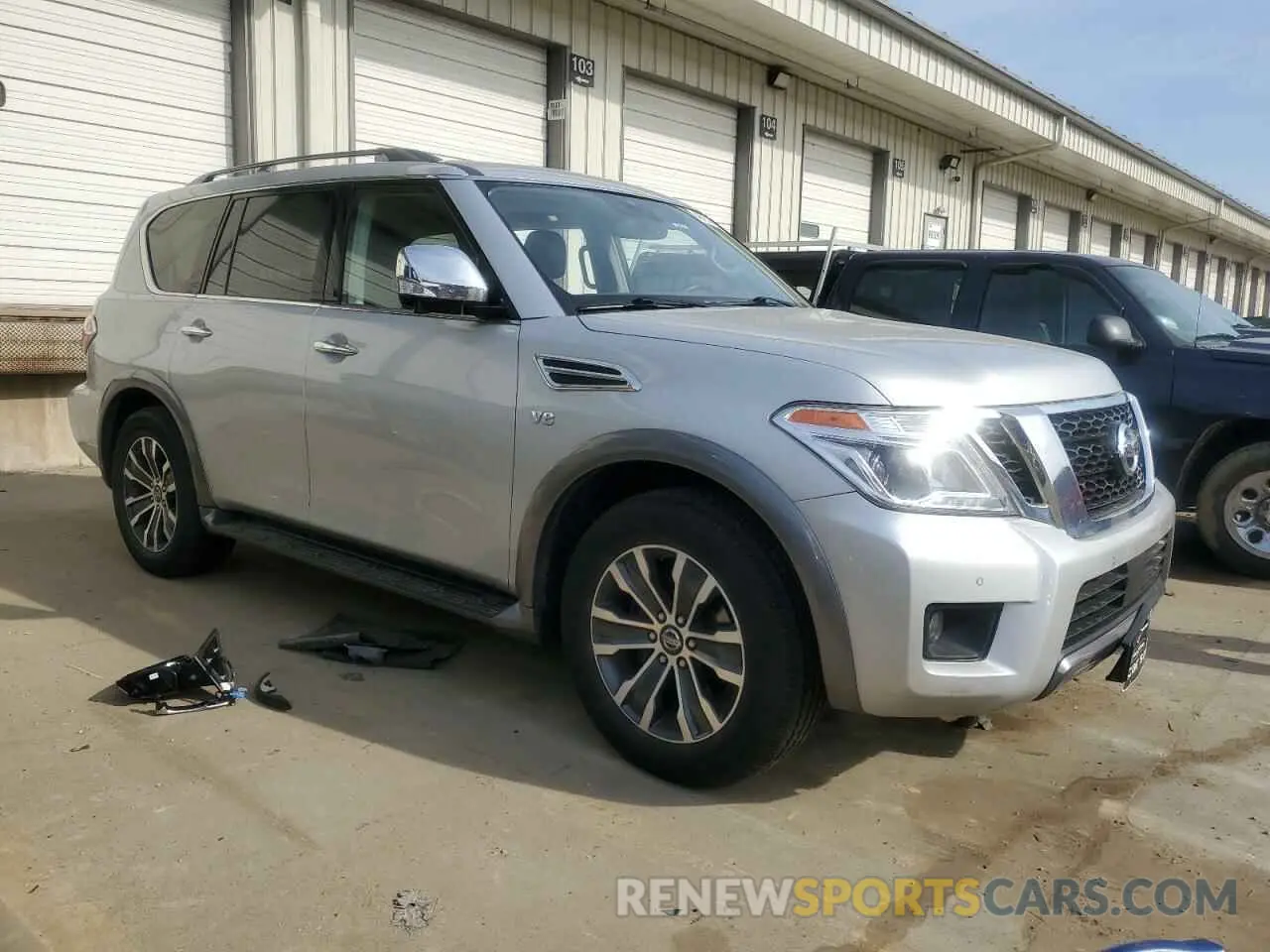 4 Photograph of a damaged car JN8AY2ND3LX016696 NISSAN ARMADA 2020