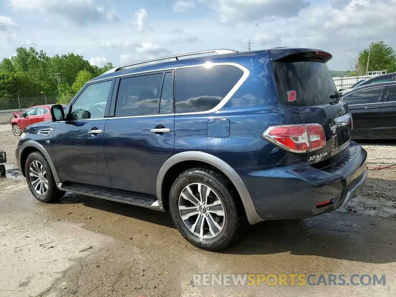 2 Photograph of a damaged car JN8AY2ND3LX017850 NISSAN ARMADA 2020