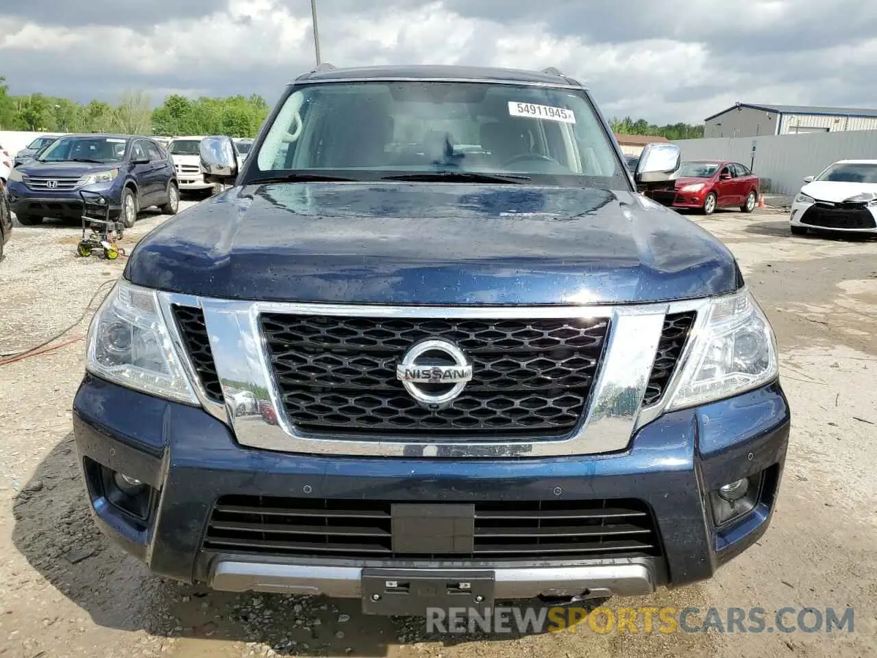 5 Photograph of a damaged car JN8AY2ND3LX017850 NISSAN ARMADA 2020