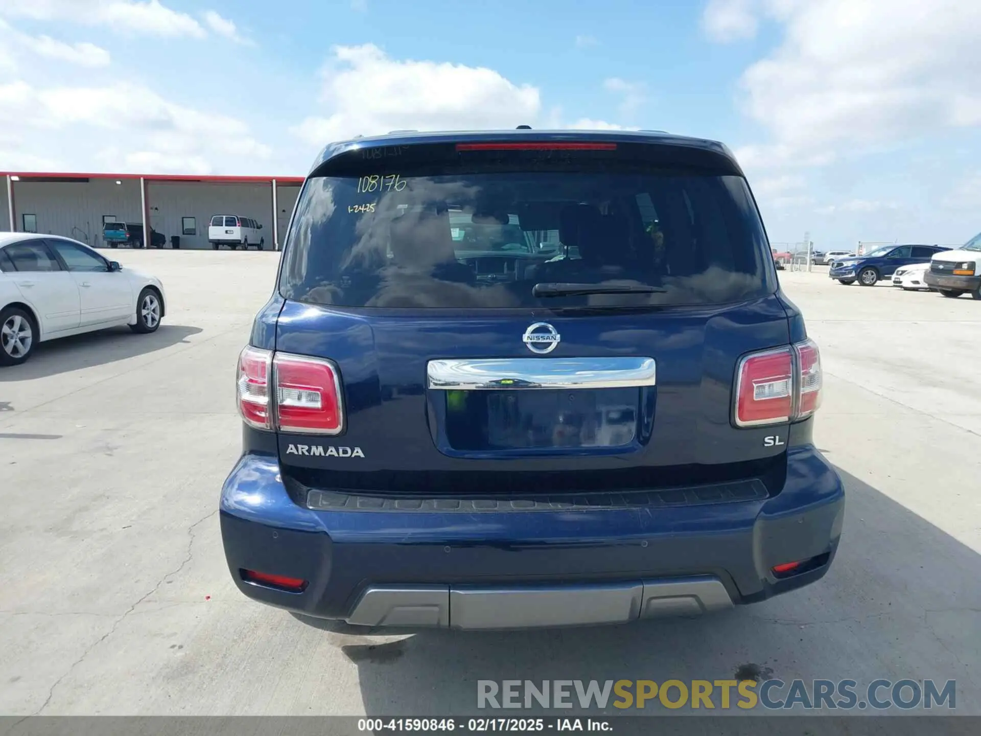 16 Photograph of a damaged car JN8AY2ND4L9108176 NISSAN ARMADA 2020