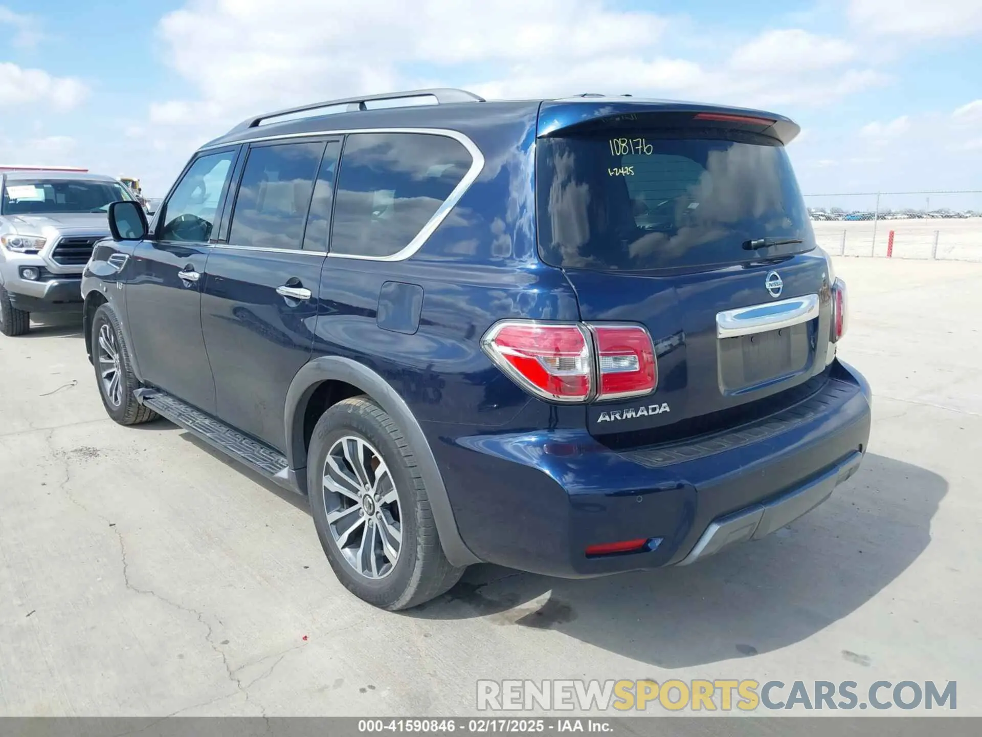 3 Photograph of a damaged car JN8AY2ND4L9108176 NISSAN ARMADA 2020