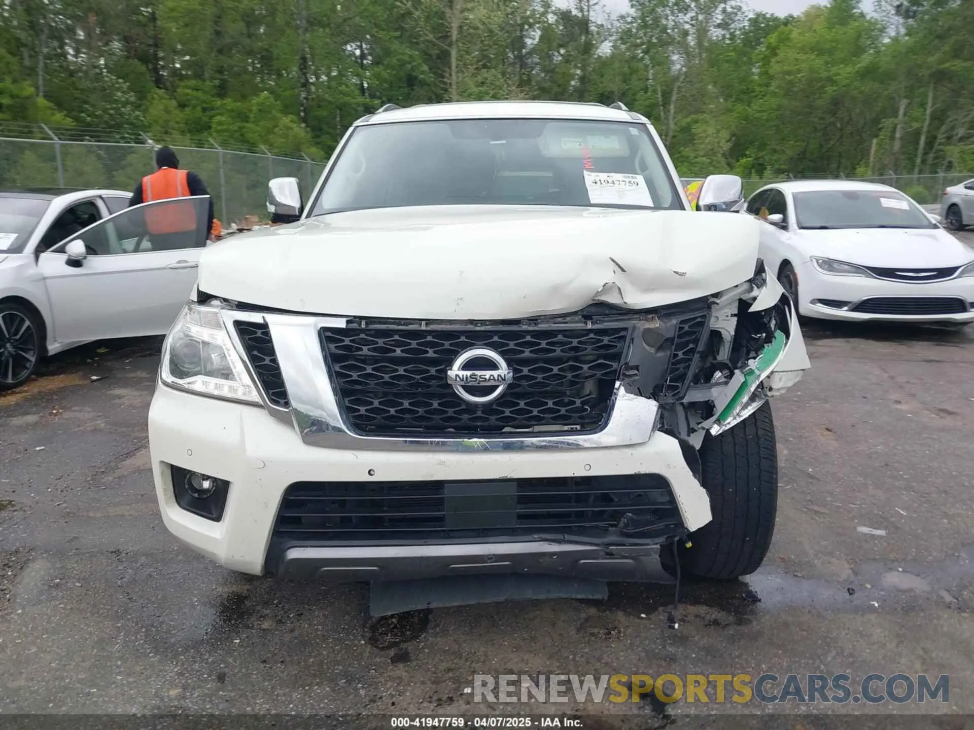 13 Photograph of a damaged car JN8AY2ND4L9111336 NISSAN ARMADA 2020