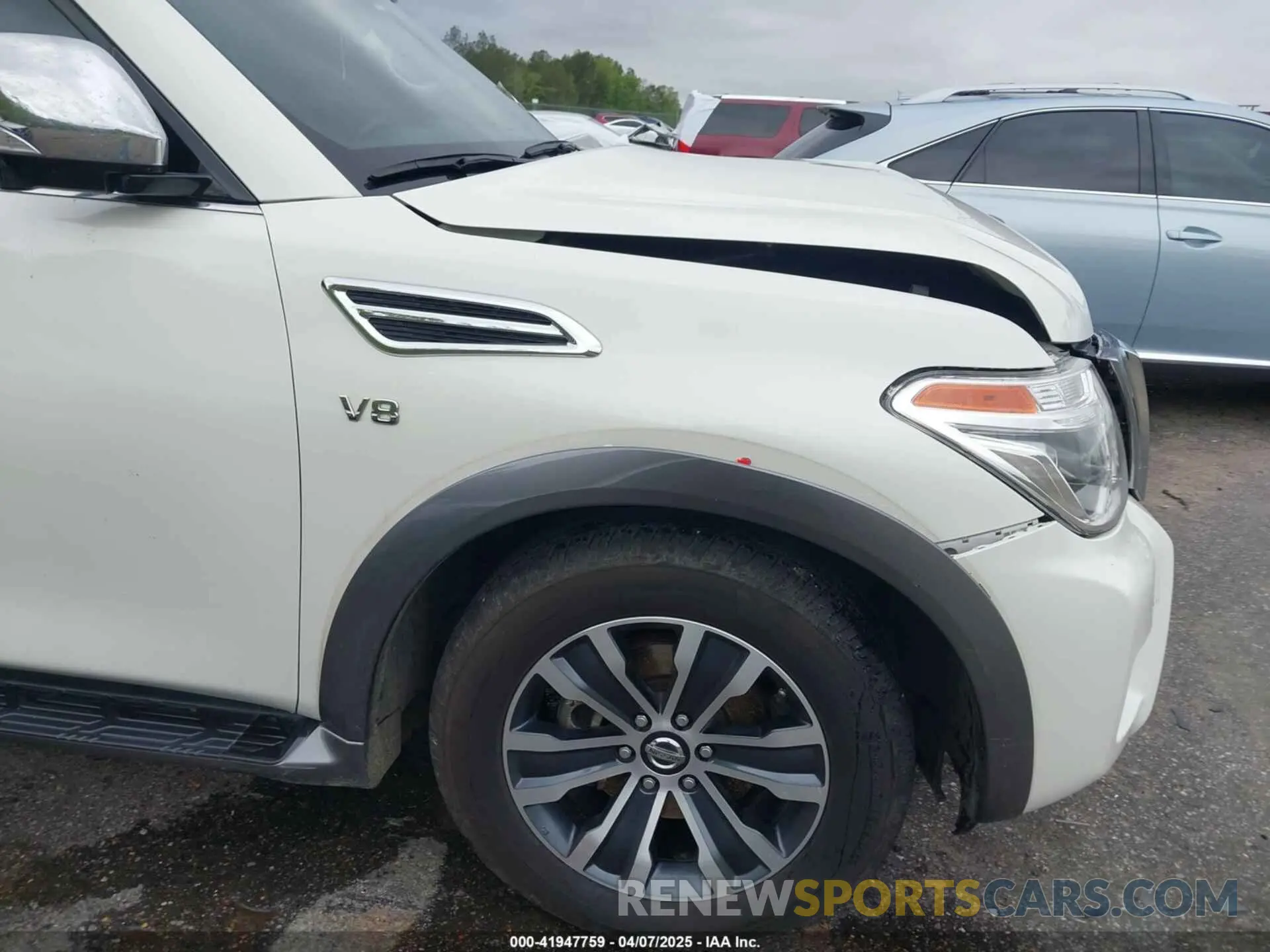 19 Photograph of a damaged car JN8AY2ND4L9111336 NISSAN ARMADA 2020
