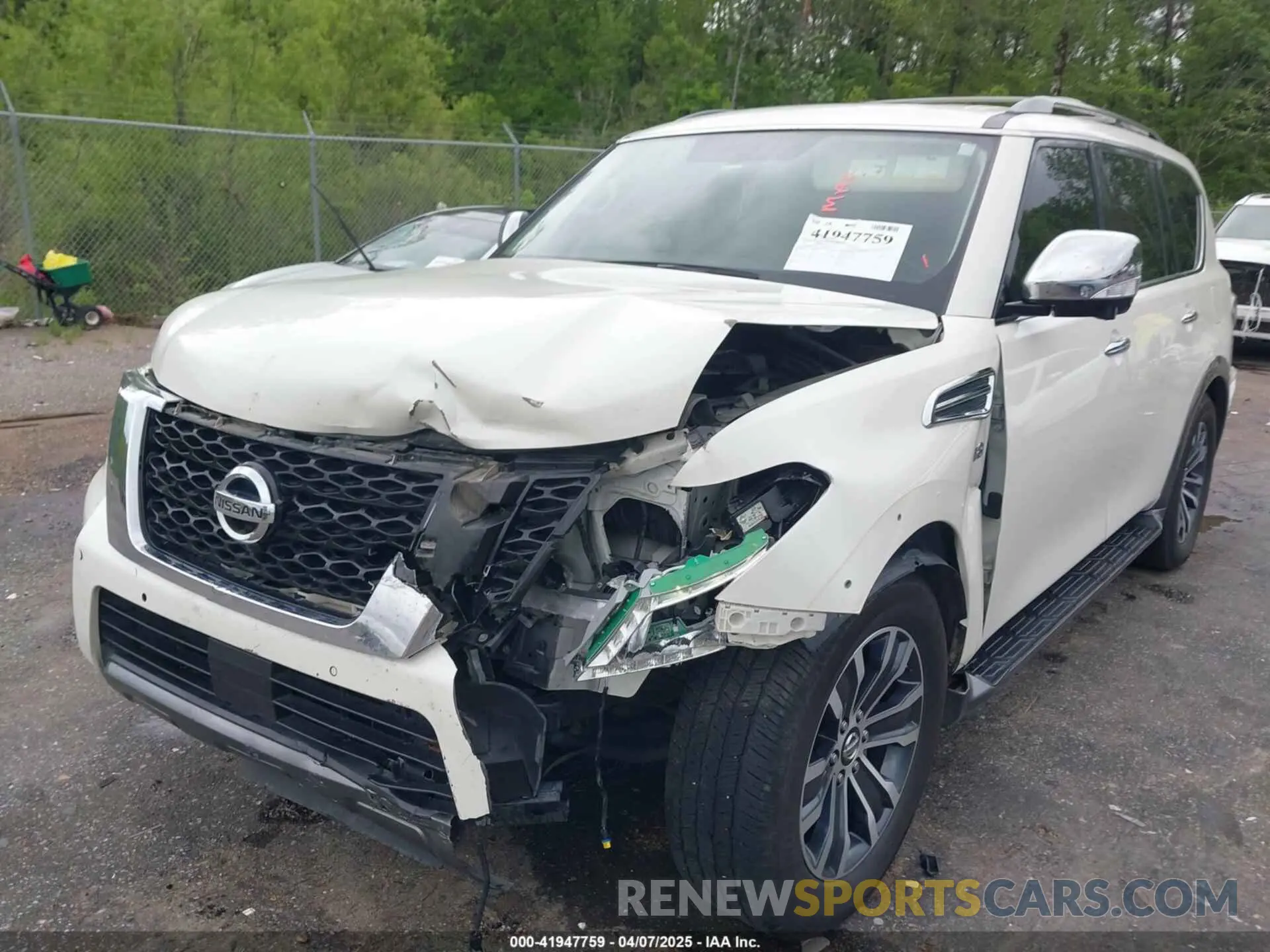 6 Photograph of a damaged car JN8AY2ND4L9111336 NISSAN ARMADA 2020