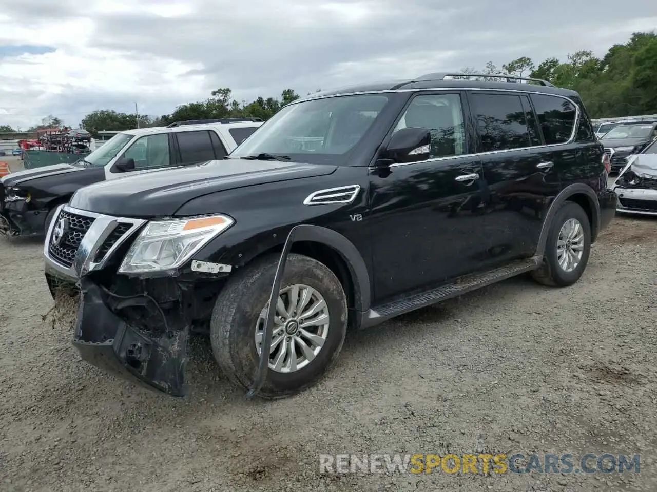 1 Photograph of a damaged car JN8AY2ND4LX015928 NISSAN ARMADA 2020