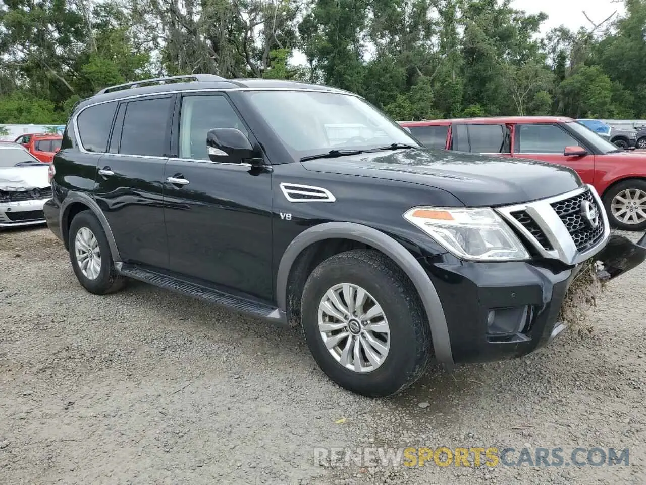 4 Photograph of a damaged car JN8AY2ND4LX015928 NISSAN ARMADA 2020
