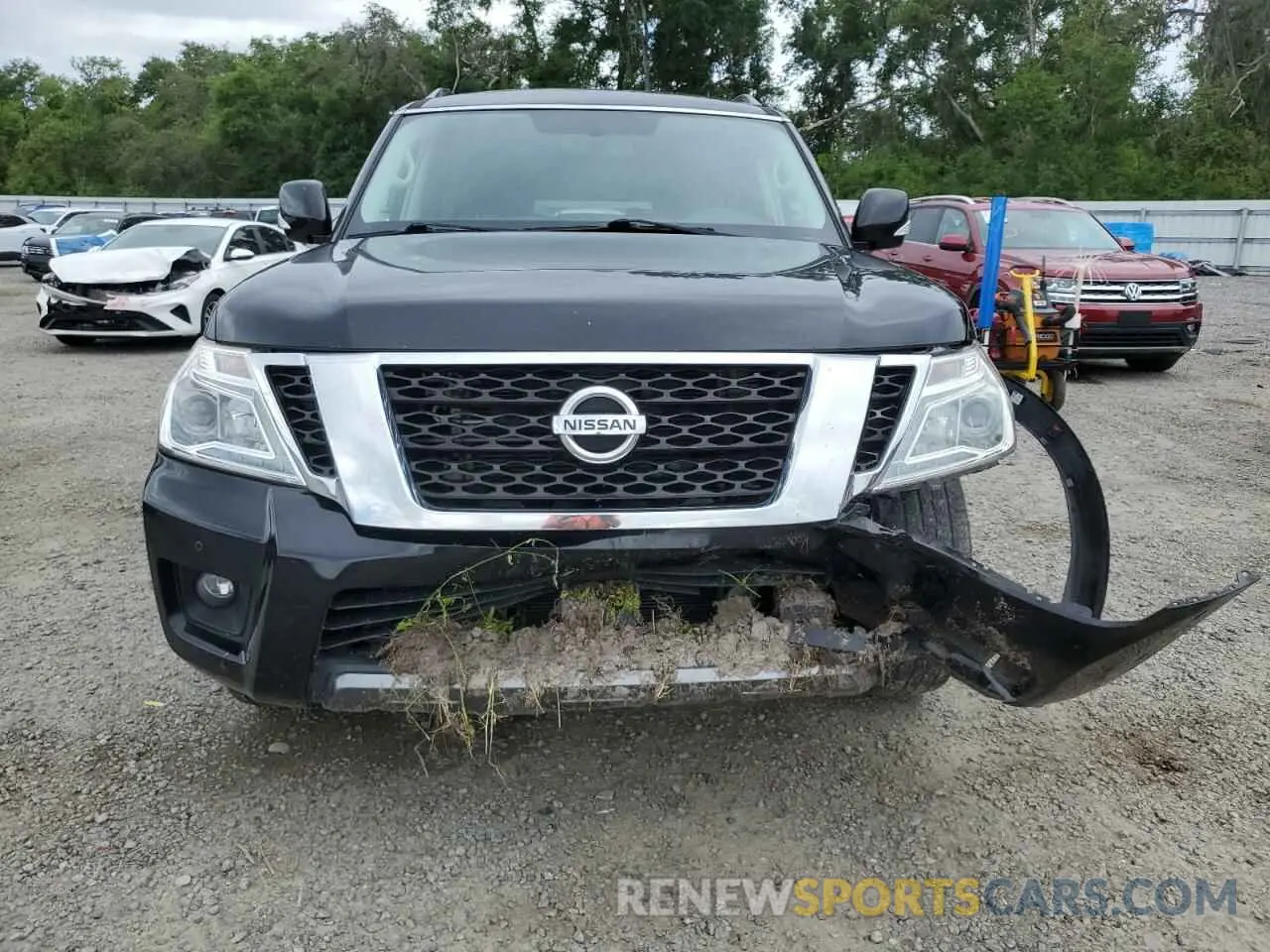 5 Photograph of a damaged car JN8AY2ND4LX015928 NISSAN ARMADA 2020