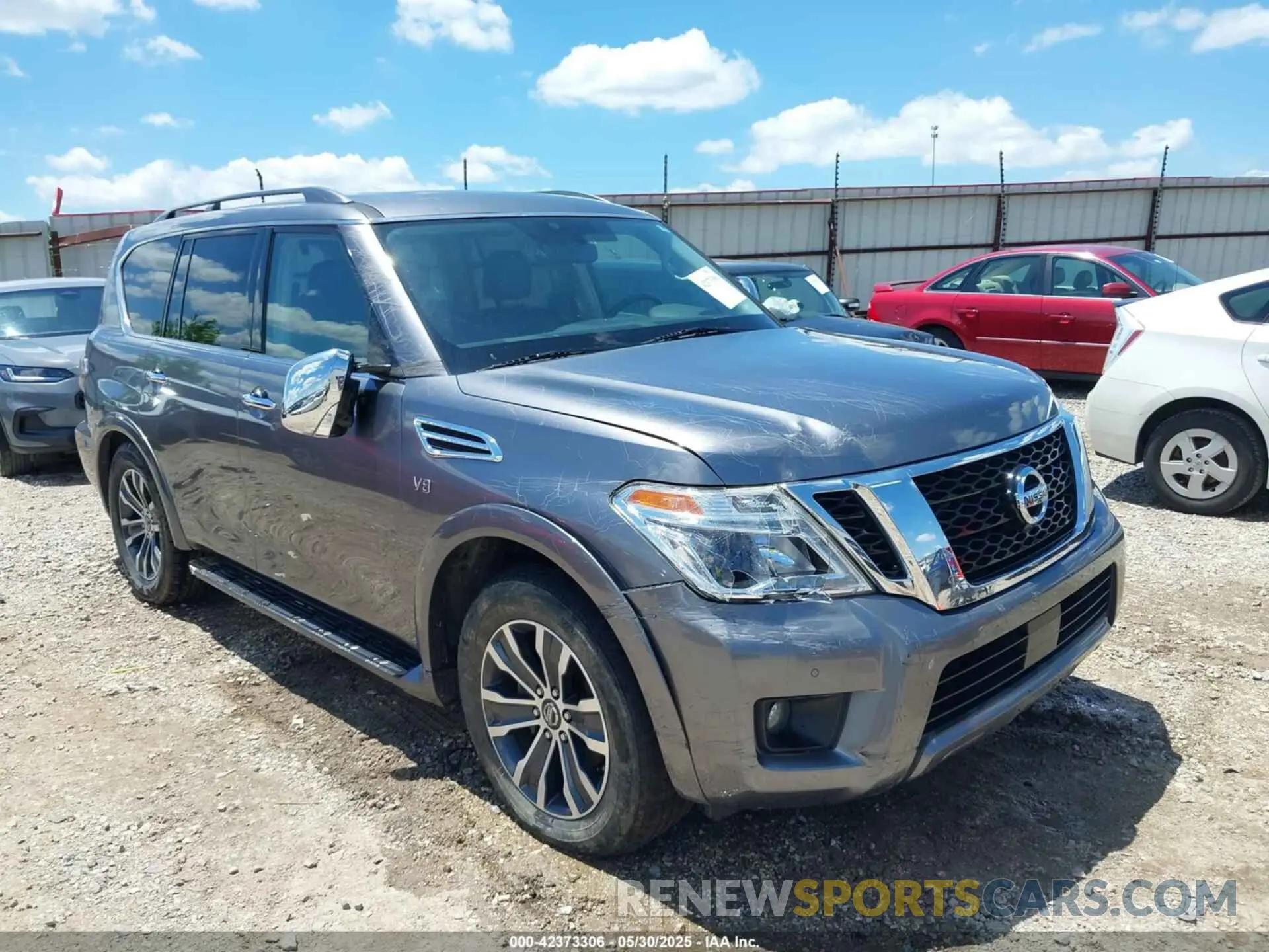 1 Photograph of a damaged car JN8AY2ND5L9110681 NISSAN ARMADA 2020
