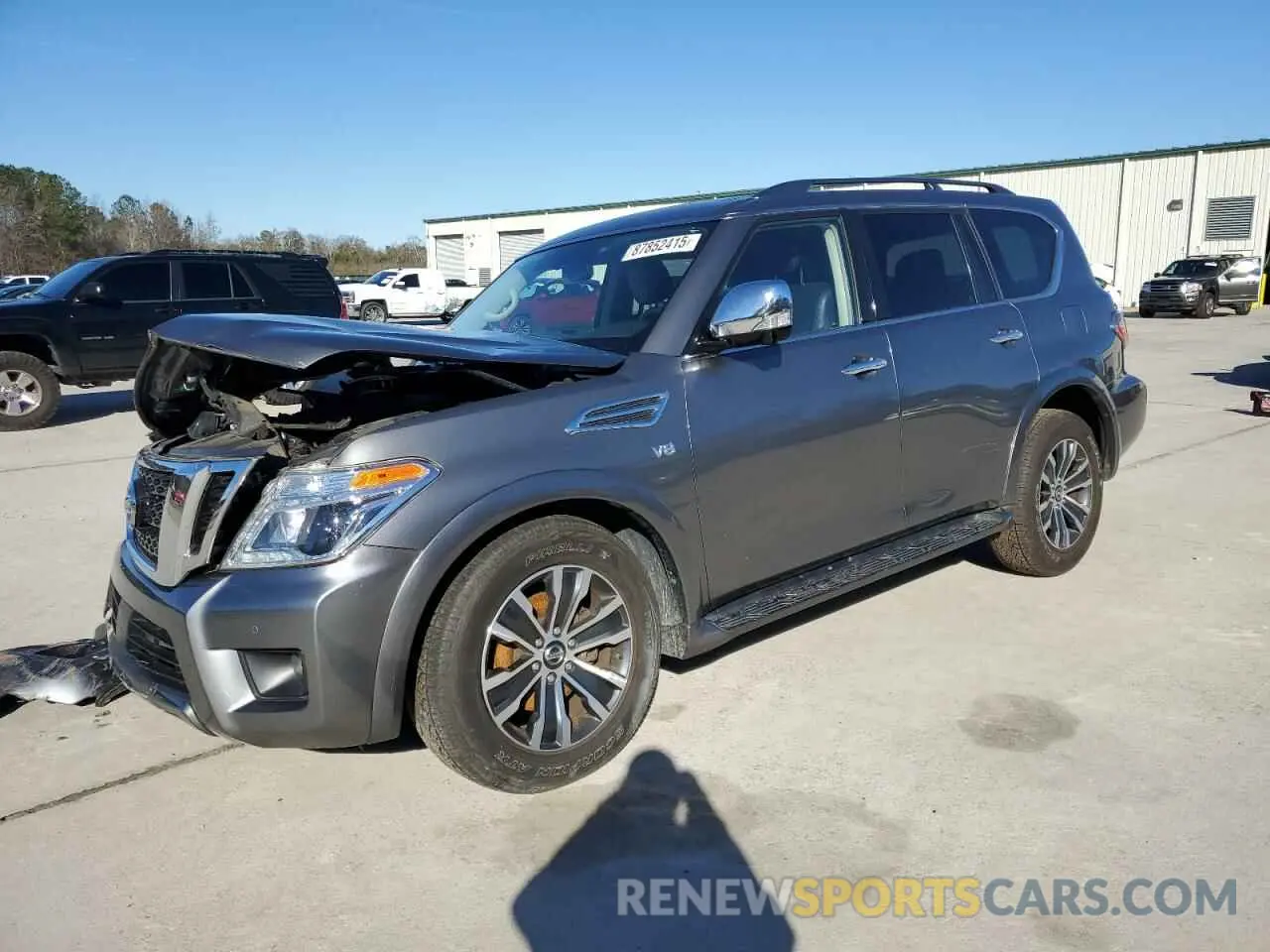 1 Photograph of a damaged car JN8AY2ND5LX015839 NISSAN ARMADA 2020
