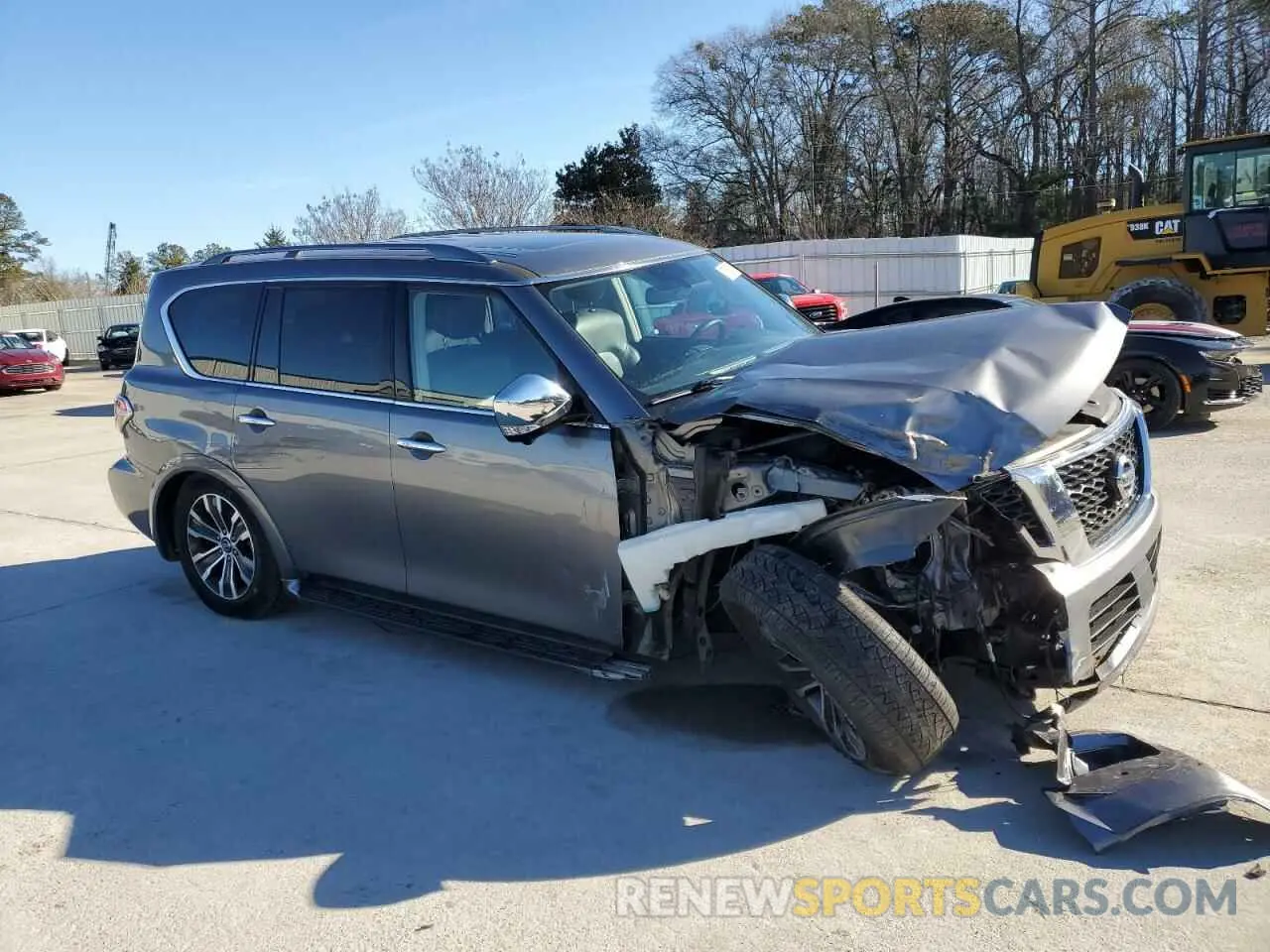 4 Photograph of a damaged car JN8AY2ND5LX015839 NISSAN ARMADA 2020