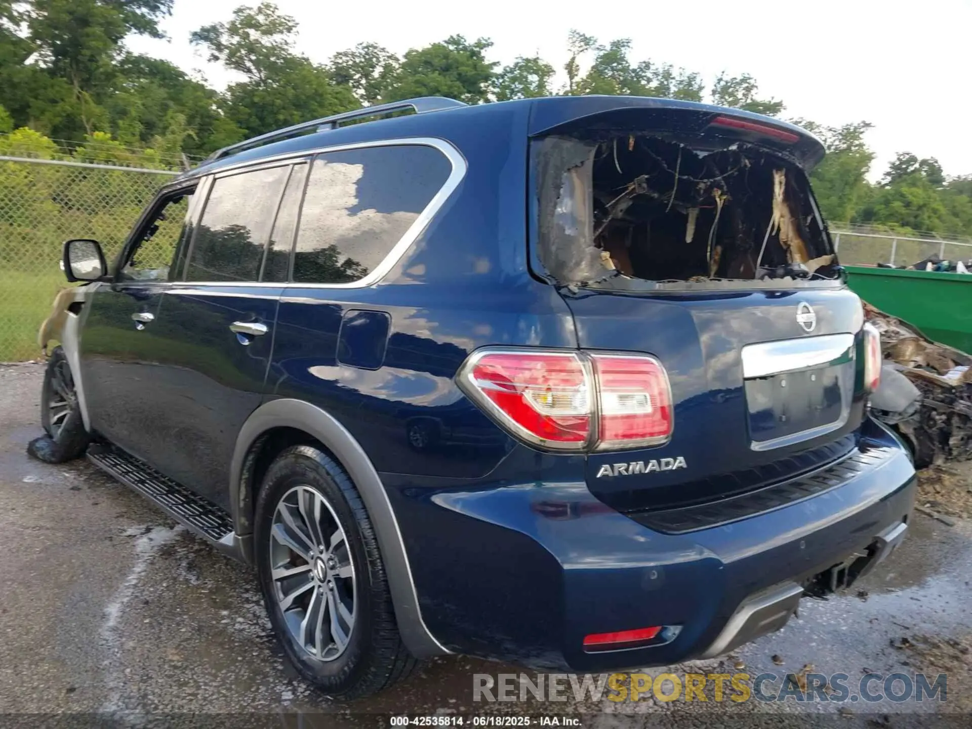 3 Photograph of a damaged car JN8AY2ND5LX017011 NISSAN ARMADA 2020