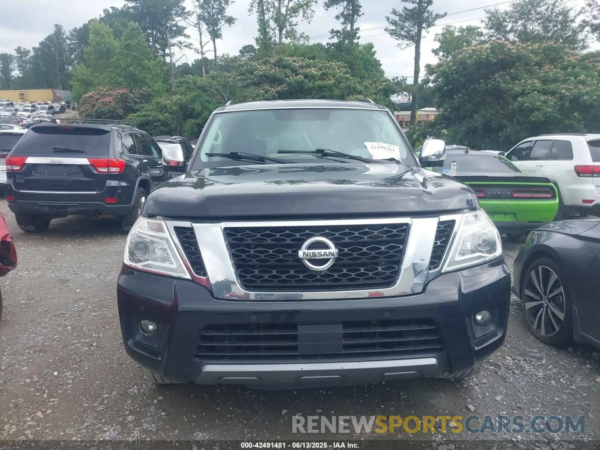 11 Photograph of a damaged car JN8AY2ND5LX017591 NISSAN ARMADA 2020