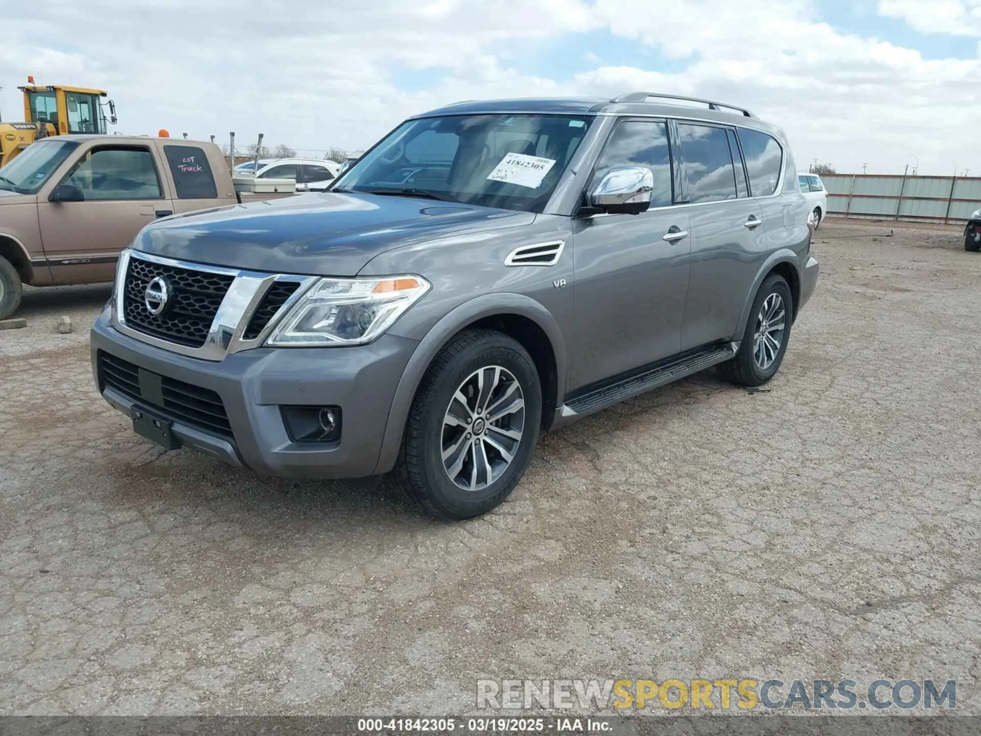 2 Photograph of a damaged car JN8AY2ND5LX017896 NISSAN ARMADA 2020