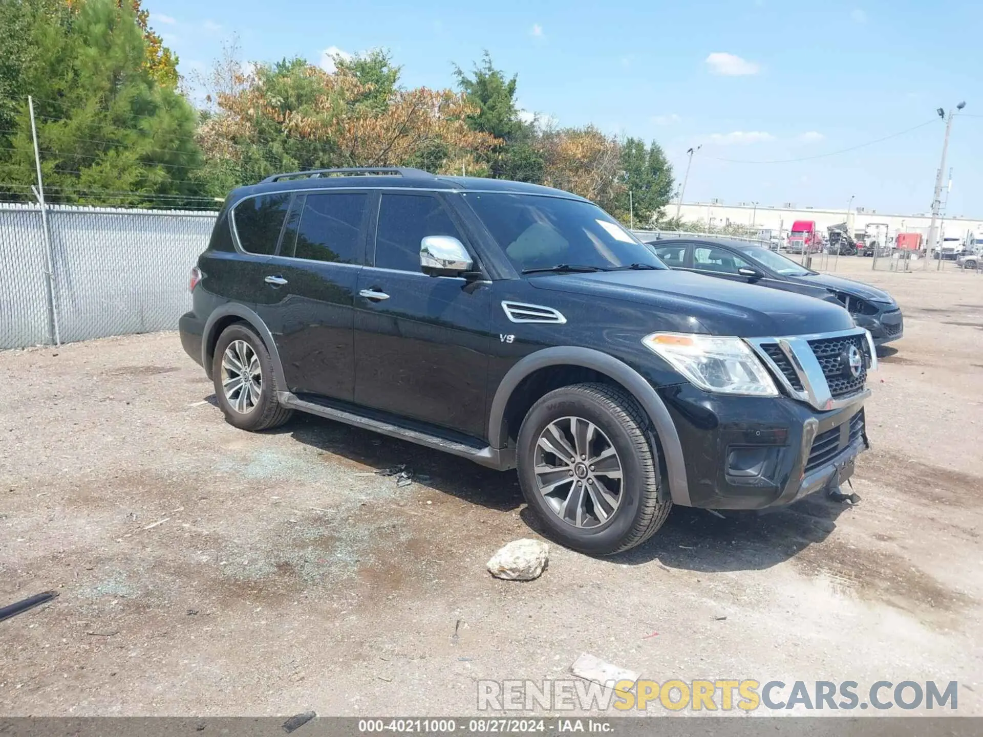 1 Photograph of a damaged car JN8AY2ND6L9108907 NISSAN ARMADA 2020