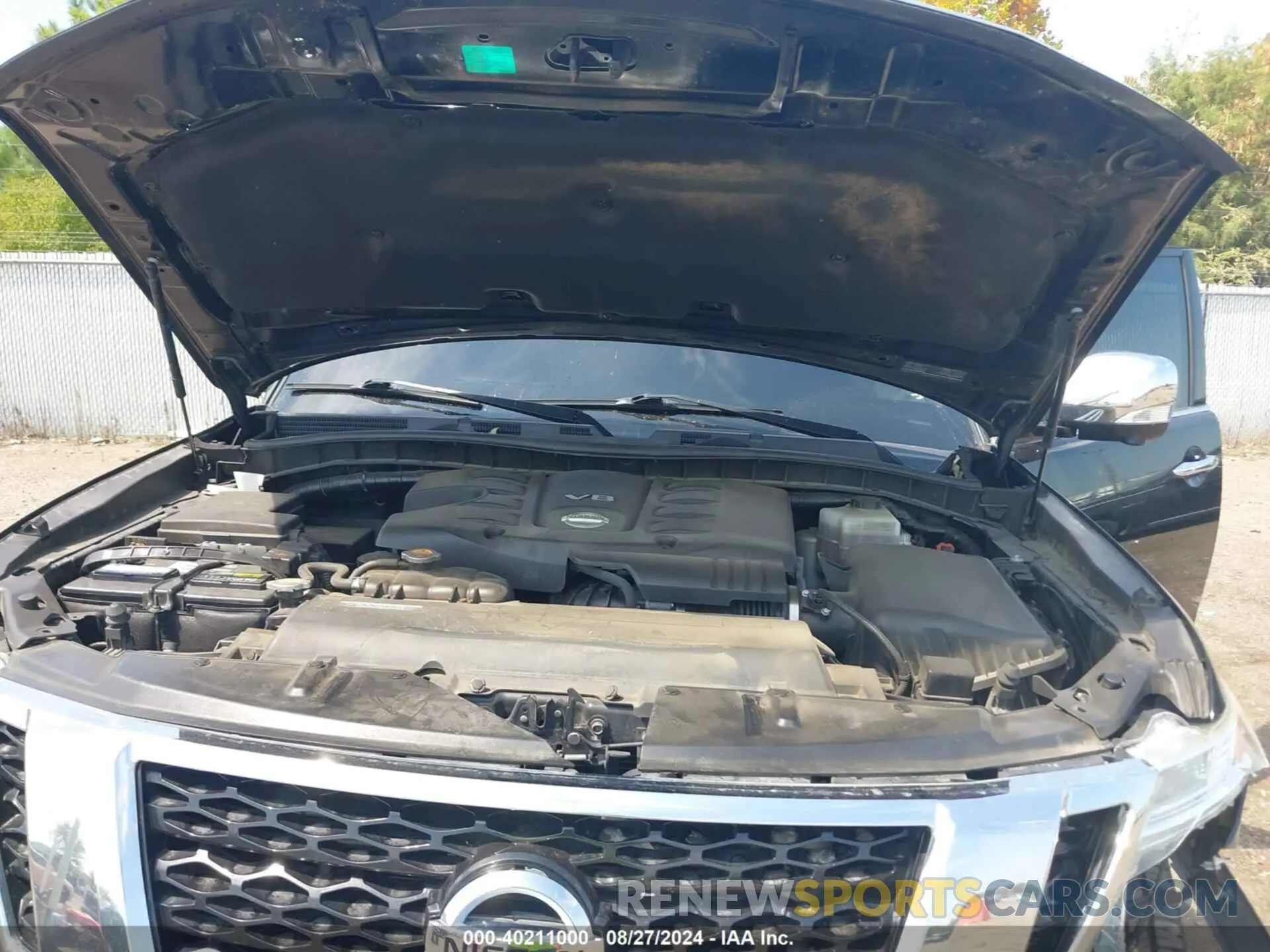 10 Photograph of a damaged car JN8AY2ND6L9108907 NISSAN ARMADA 2020