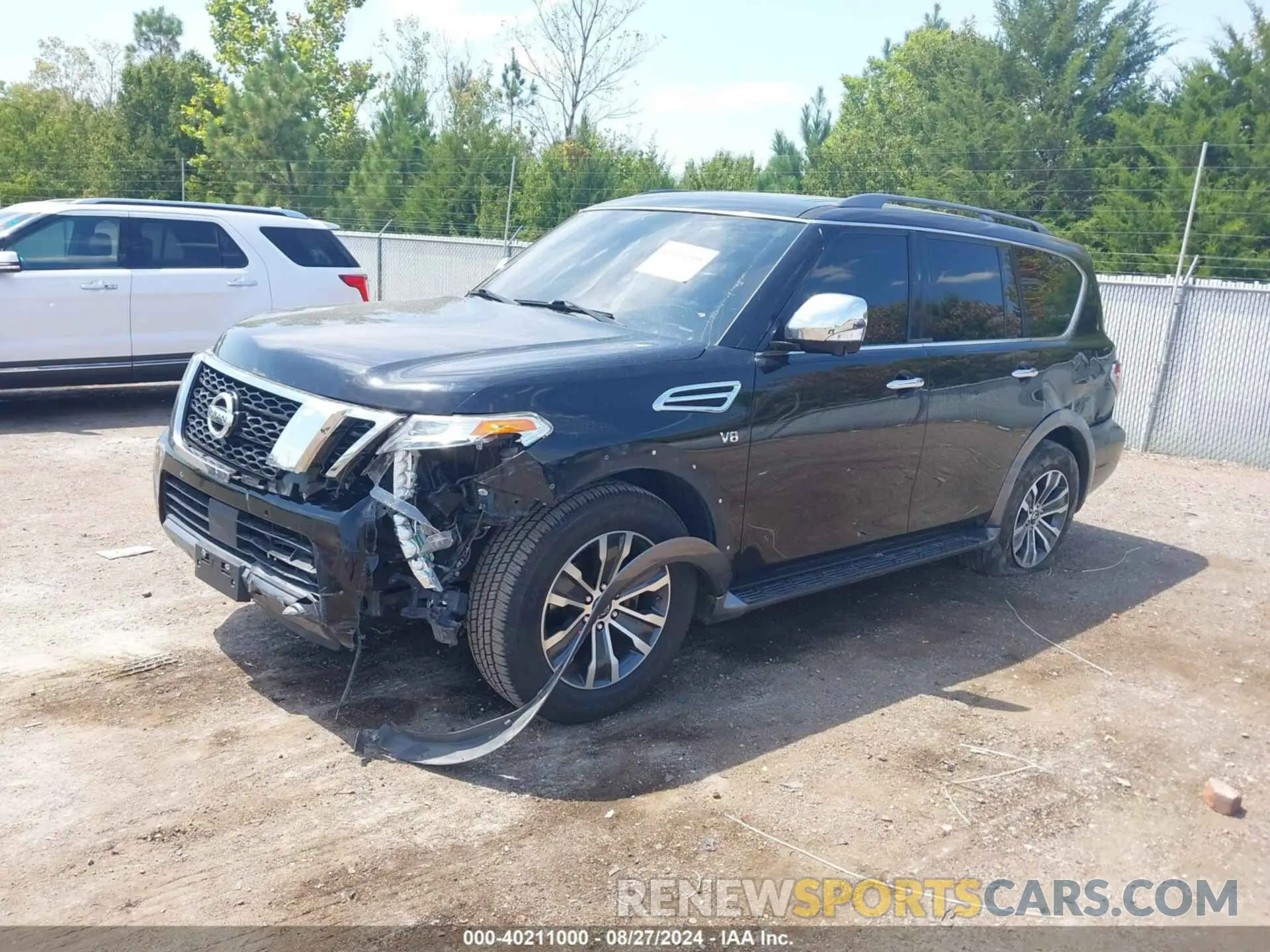 2 Photograph of a damaged car JN8AY2ND6L9108907 NISSAN ARMADA 2020