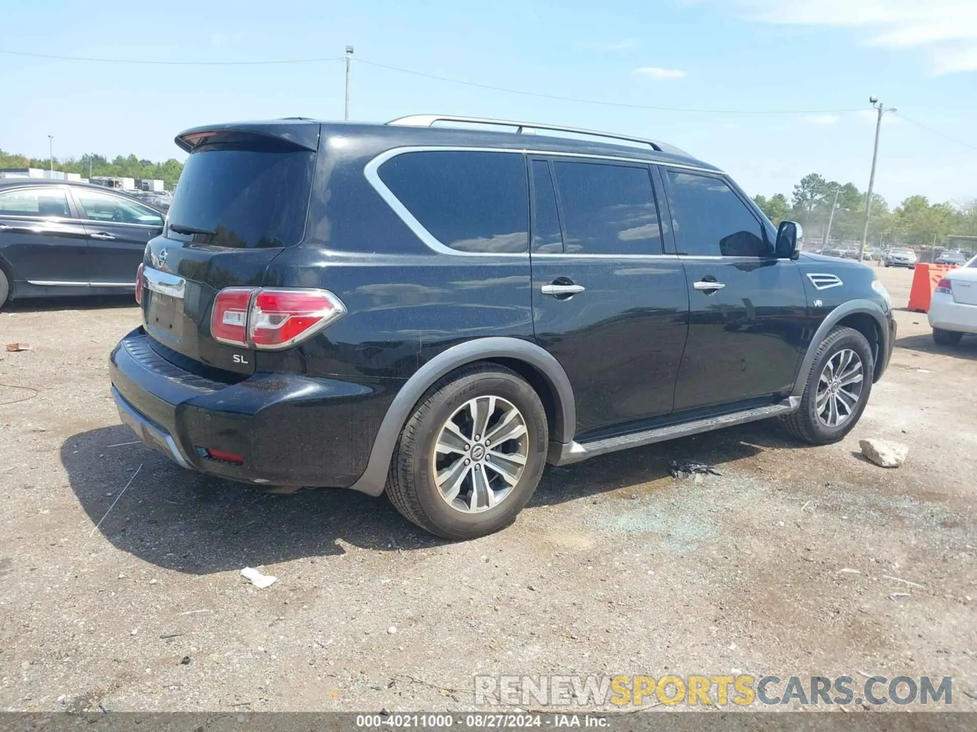 4 Photograph of a damaged car JN8AY2ND6L9108907 NISSAN ARMADA 2020
