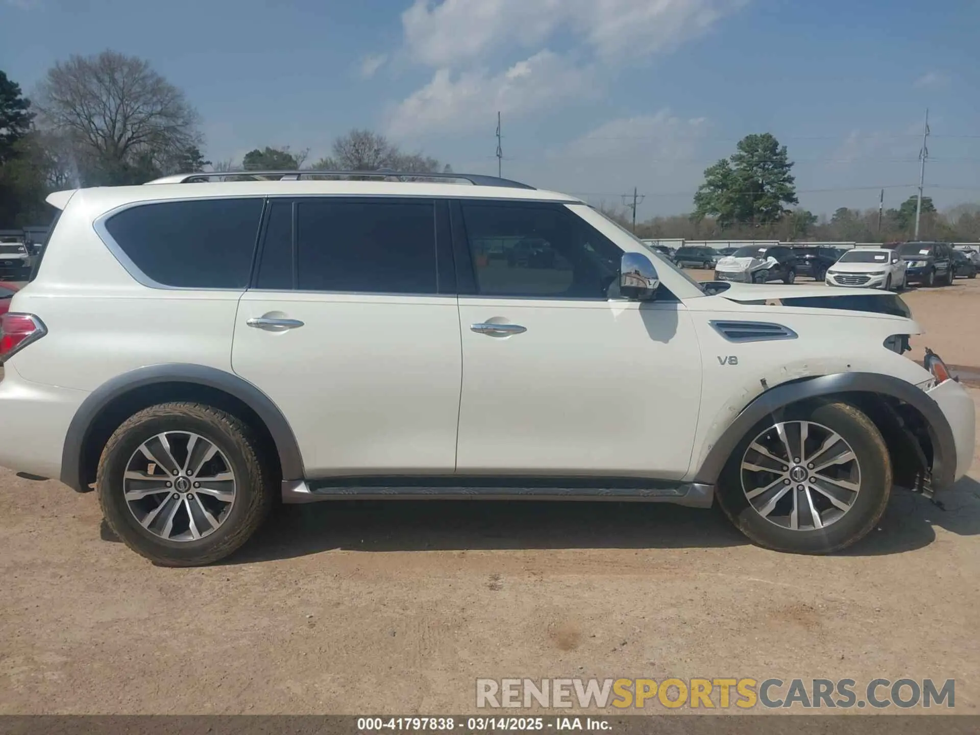 14 Photograph of a damaged car JN8AY2ND6LX017549 NISSAN ARMADA 2020