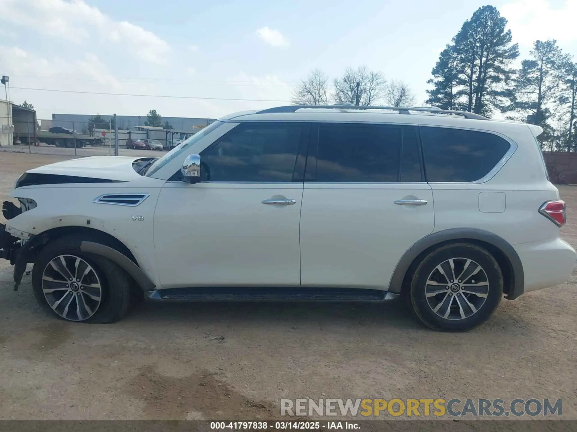 15 Photograph of a damaged car JN8AY2ND6LX017549 NISSAN ARMADA 2020