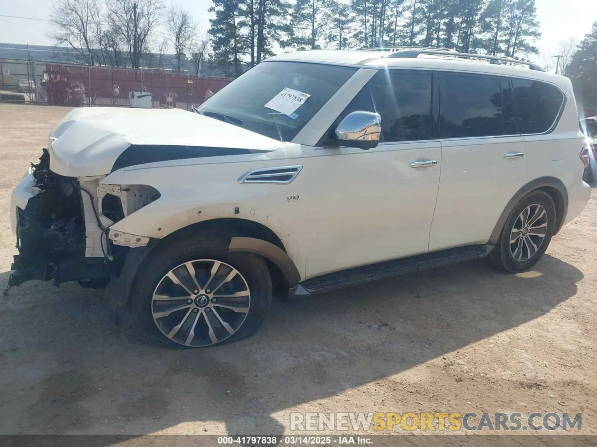 2 Photograph of a damaged car JN8AY2ND6LX017549 NISSAN ARMADA 2020