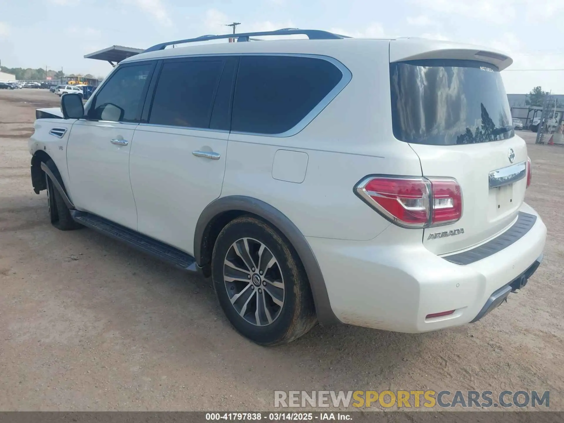 3 Photograph of a damaged car JN8AY2ND6LX017549 NISSAN ARMADA 2020