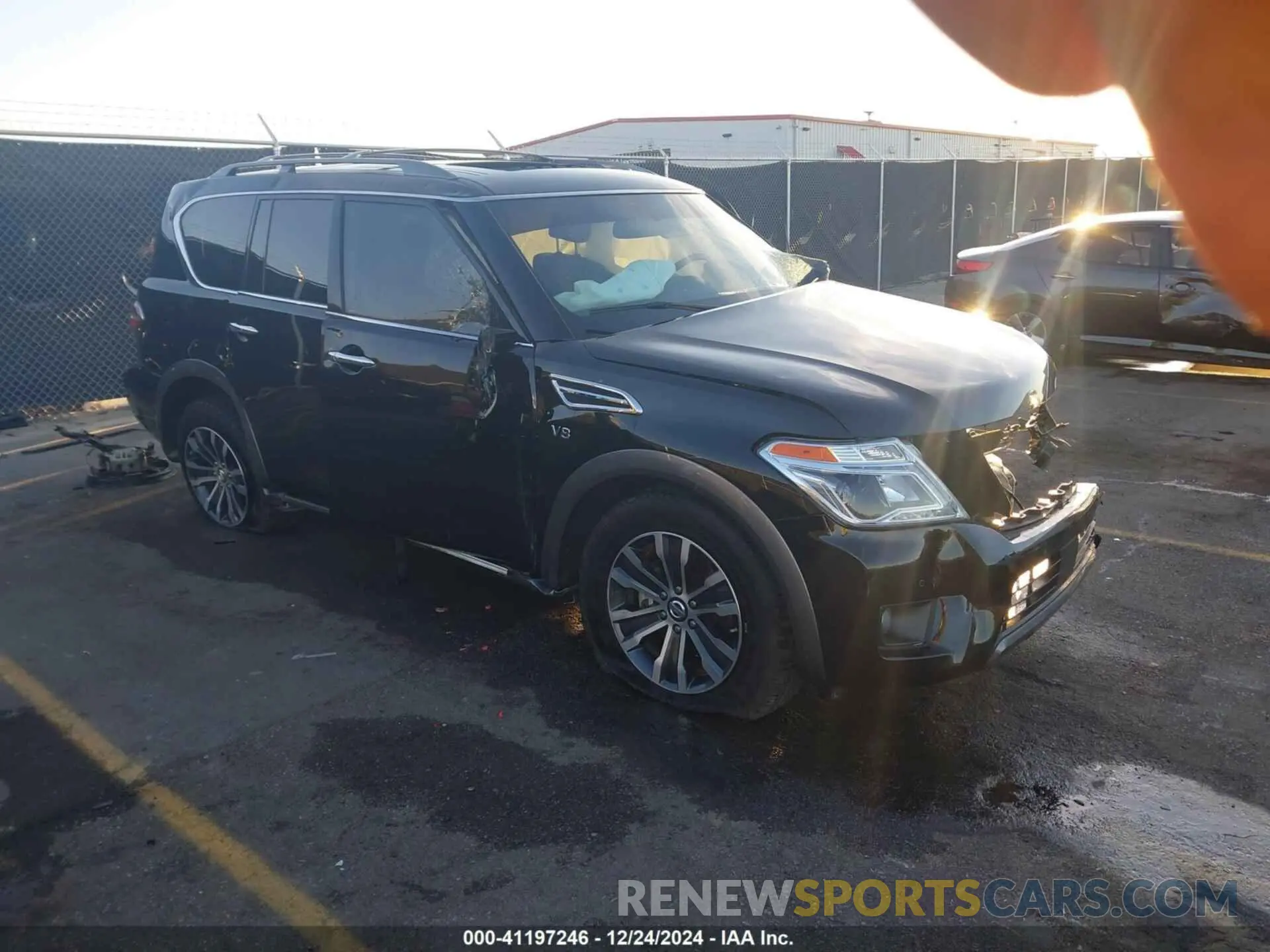 1 Photograph of a damaged car JN8AY2ND7L9111279 NISSAN ARMADA 2020