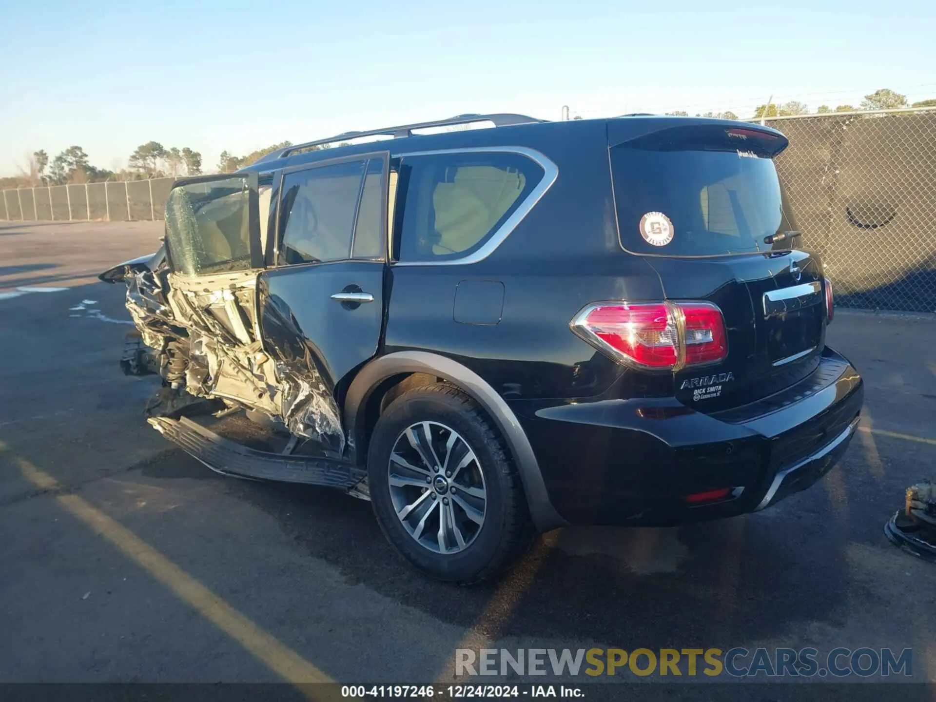 3 Photograph of a damaged car JN8AY2ND7L9111279 NISSAN ARMADA 2020