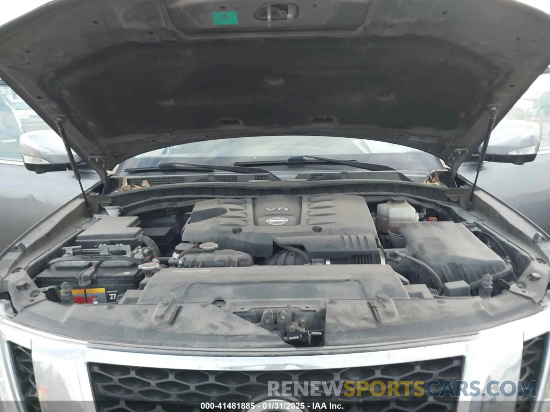 10 Photograph of a damaged car JN8AY2ND7LX015227 NISSAN ARMADA 2020
