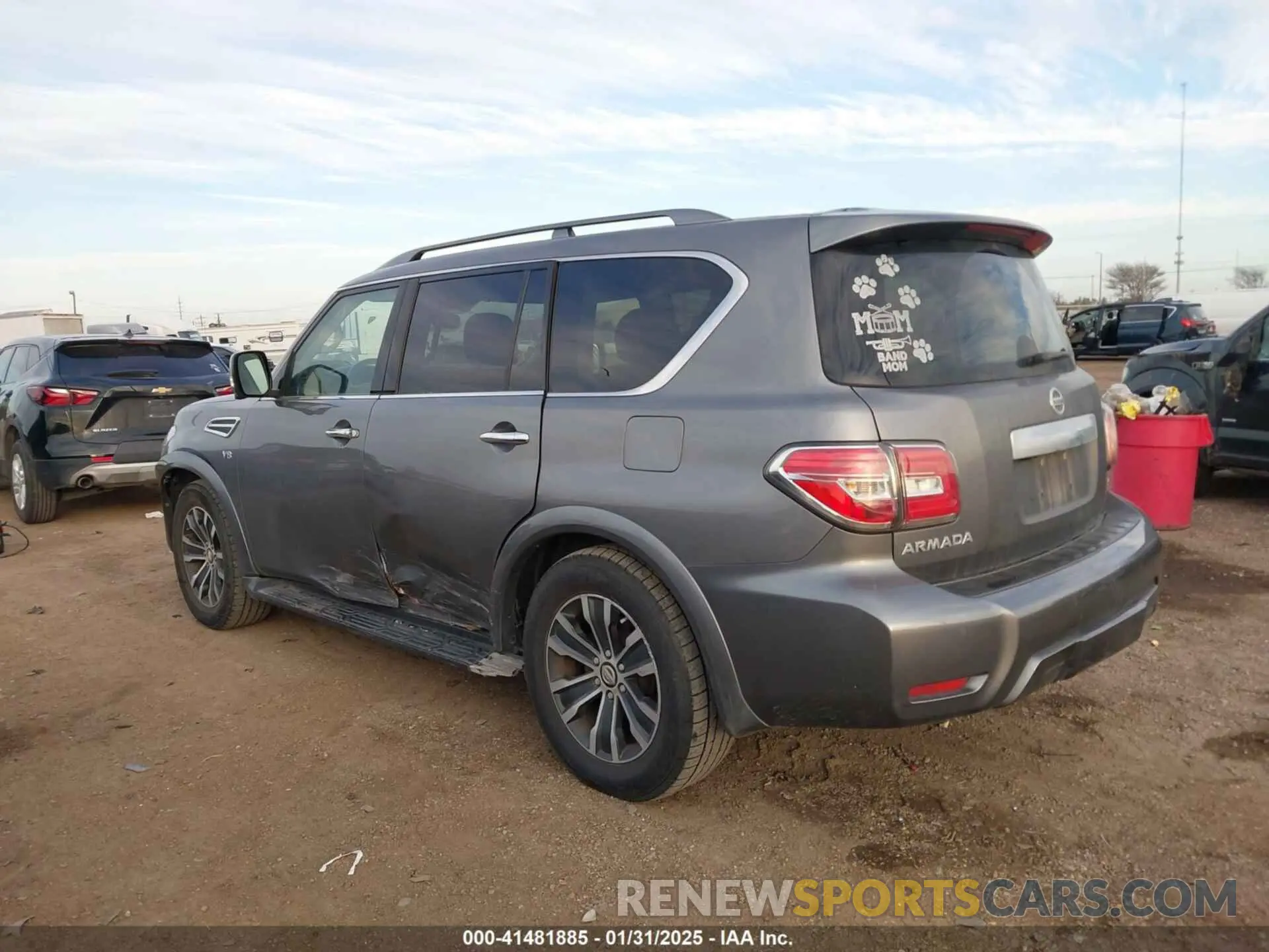 15 Photograph of a damaged car JN8AY2ND7LX015227 NISSAN ARMADA 2020