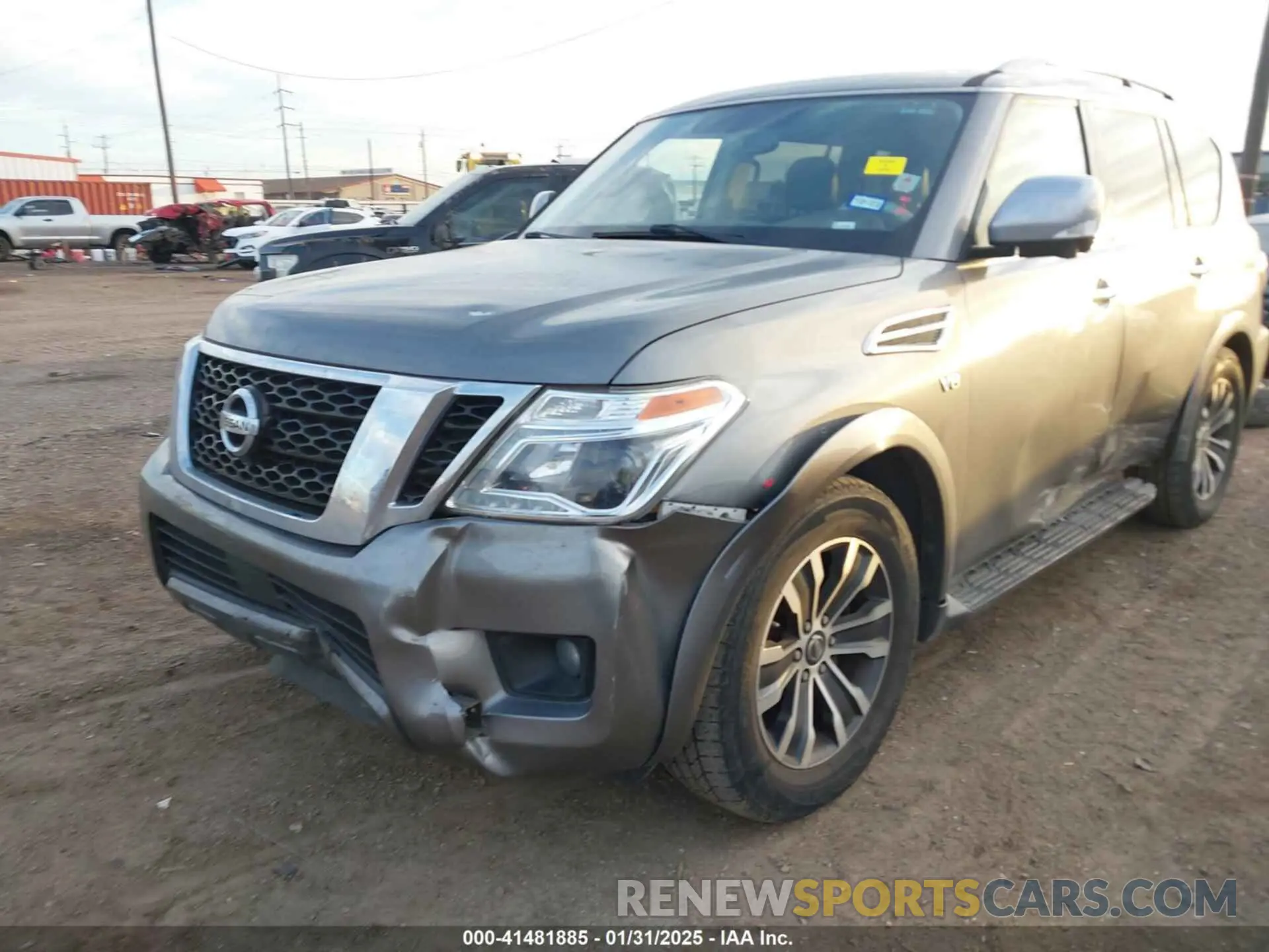 6 Photograph of a damaged car JN8AY2ND7LX015227 NISSAN ARMADA 2020