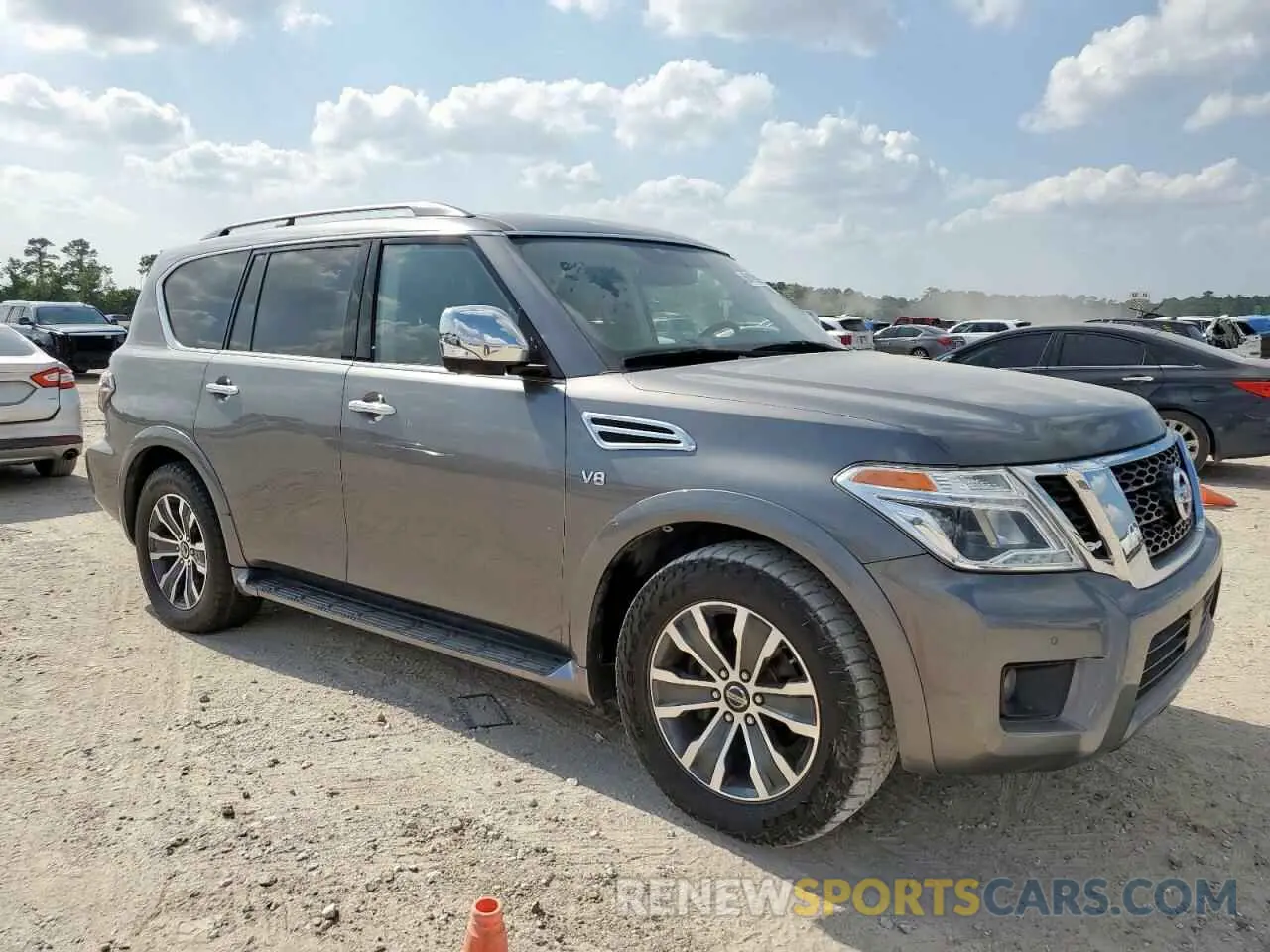 4 Photograph of a damaged car JN8AY2ND8LX015043 NISSAN ARMADA 2020