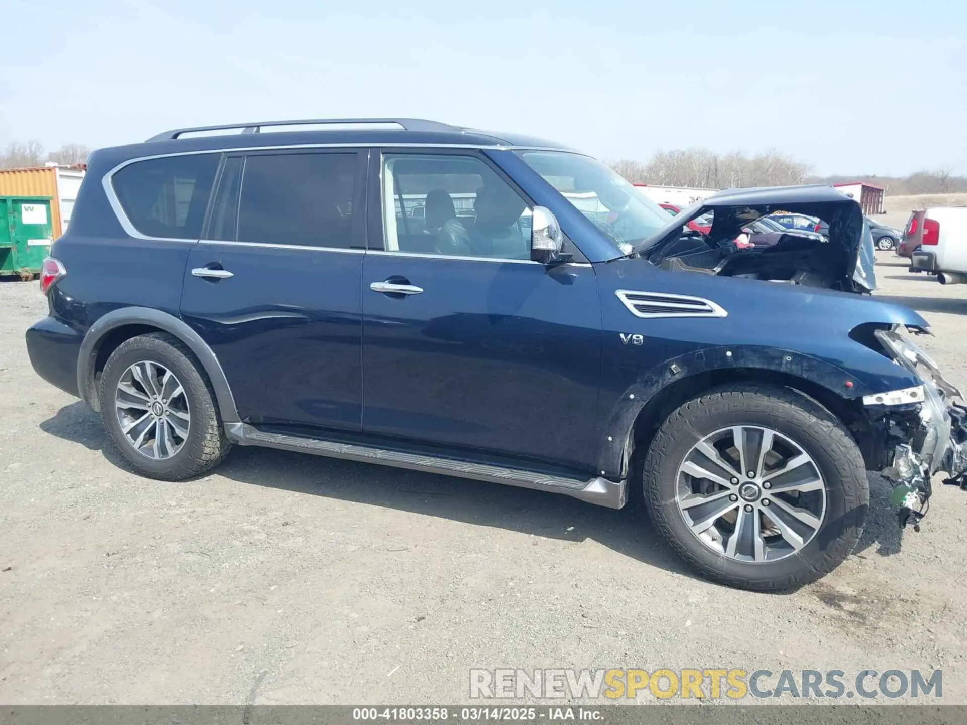 14 Photograph of a damaged car JN8AY2NDXLX017988 NISSAN ARMADA 2020