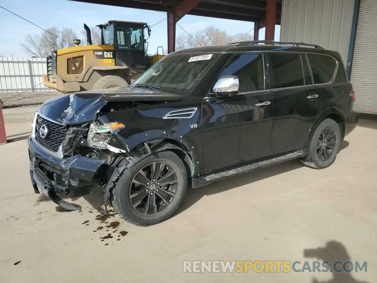 1 Photograph of a damaged car JN8AY2NE0L9780759 NISSAN ARMADA 2020