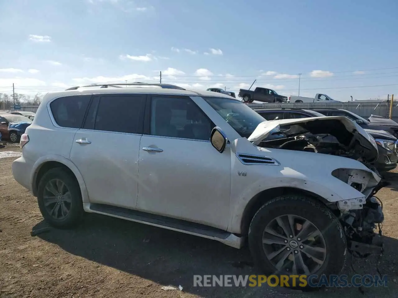 4 Photograph of a damaged car JN8AY2NE0L9781880 NISSAN ARMADA 2020