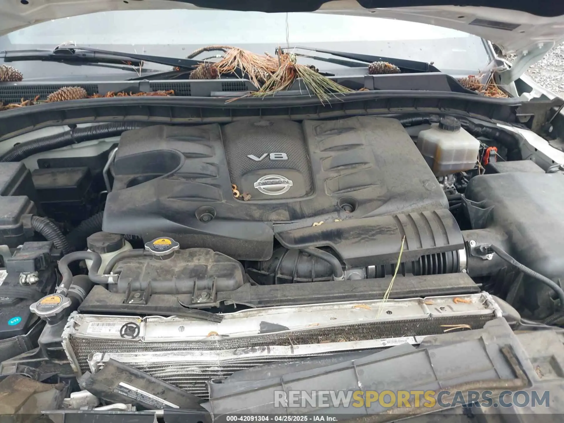 10 Photograph of a damaged car JN8AY2NE5L9781972 NISSAN ARMADA 2020