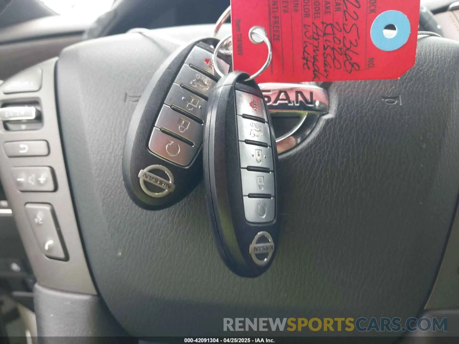 11 Photograph of a damaged car JN8AY2NE5L9781972 NISSAN ARMADA 2020