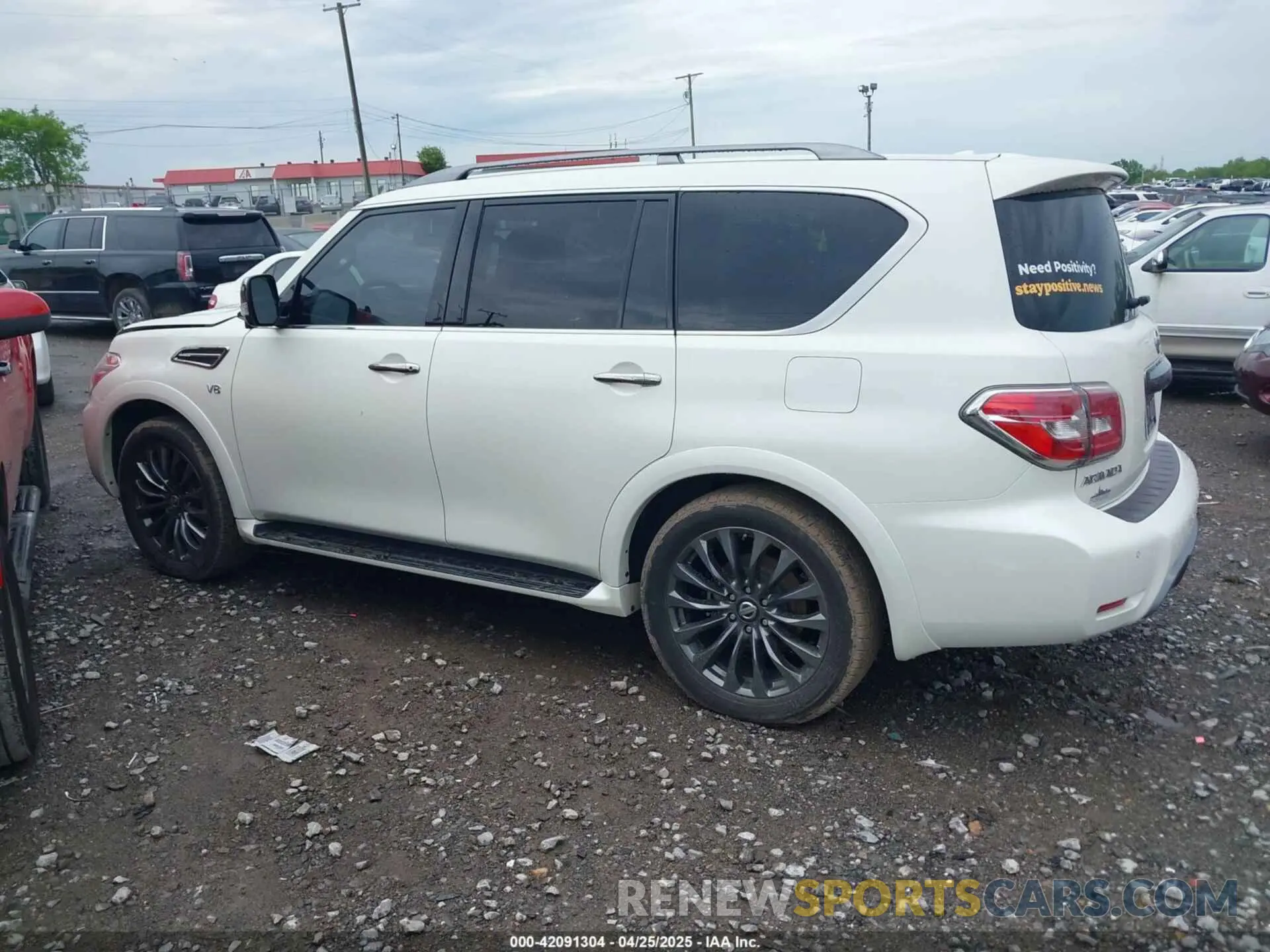 2 Photograph of a damaged car JN8AY2NE5L9781972 NISSAN ARMADA 2020