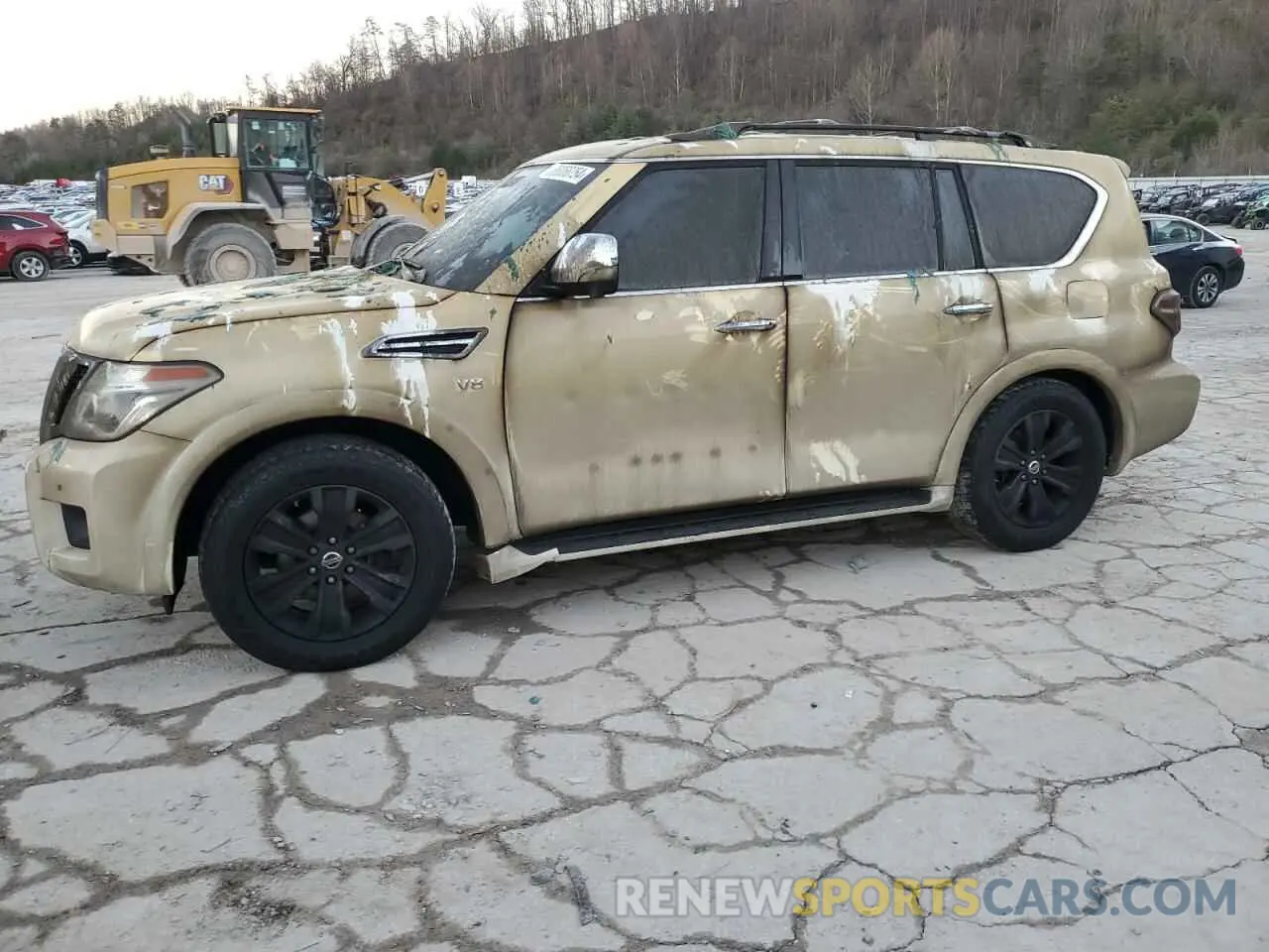 1 Photograph of a damaged car JN8AY2NE8L9782355 NISSAN ARMADA 2020