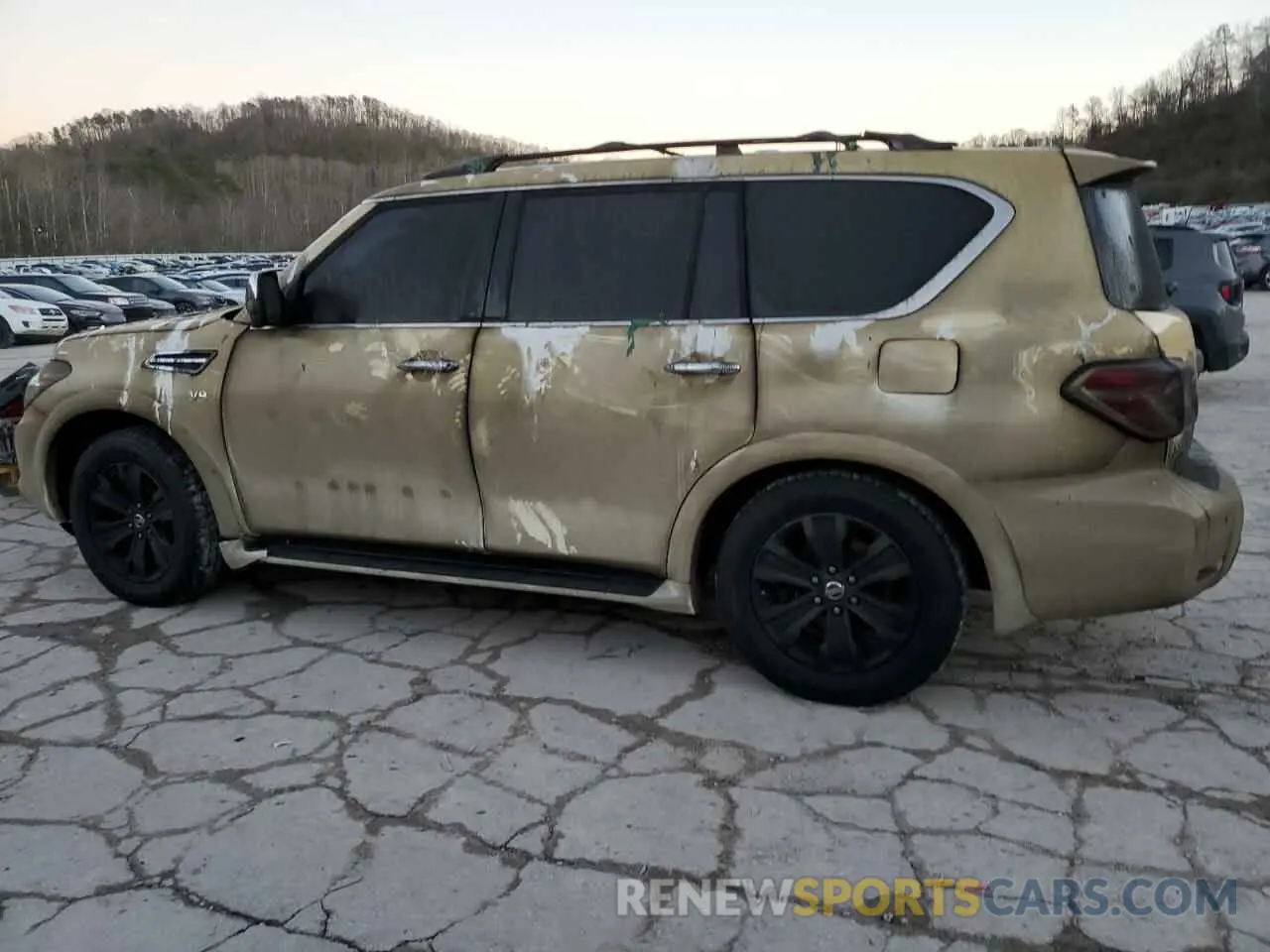 2 Photograph of a damaged car JN8AY2NE8L9782355 NISSAN ARMADA 2020