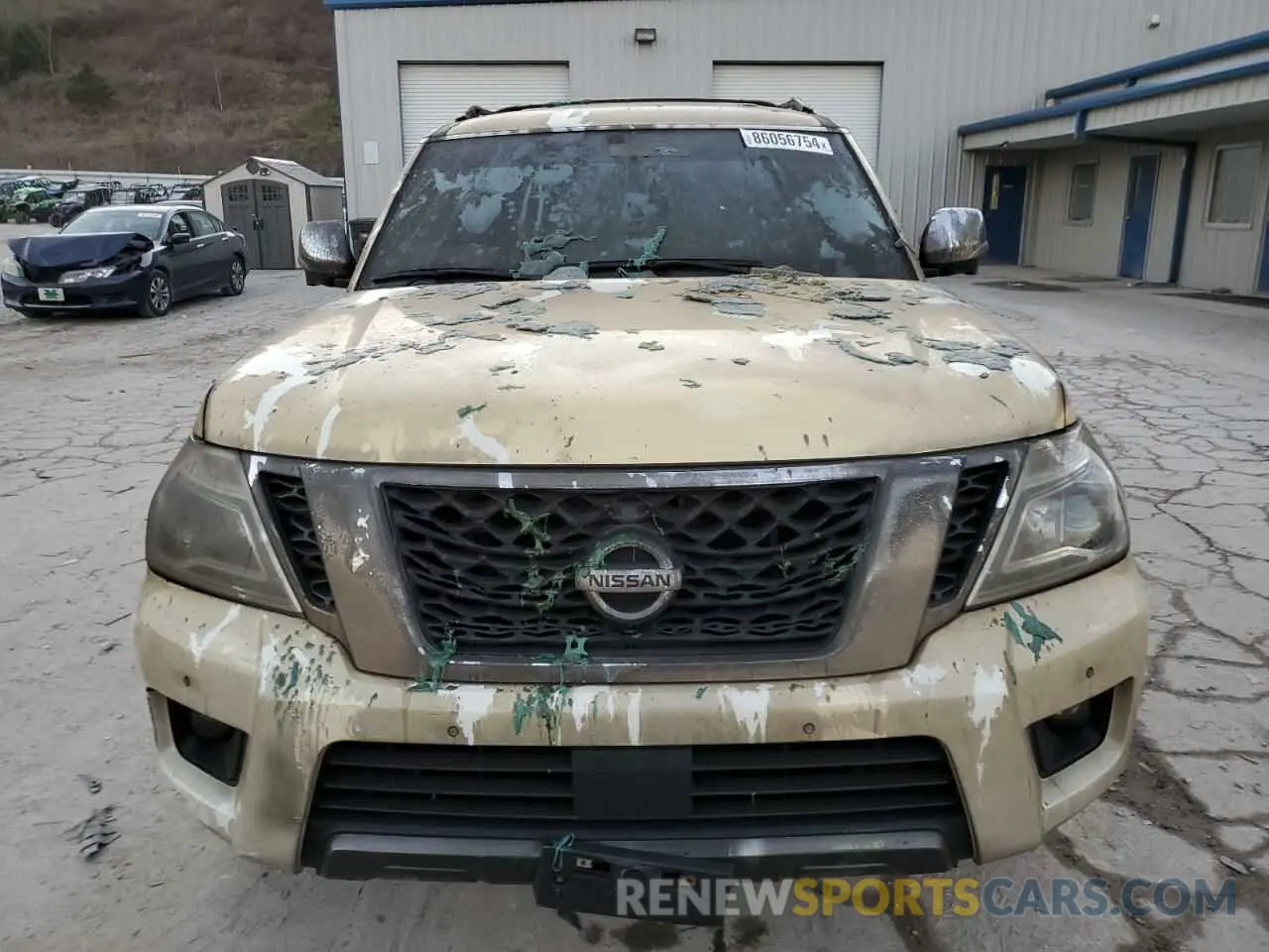 5 Photograph of a damaged car JN8AY2NE8L9782355 NISSAN ARMADA 2020