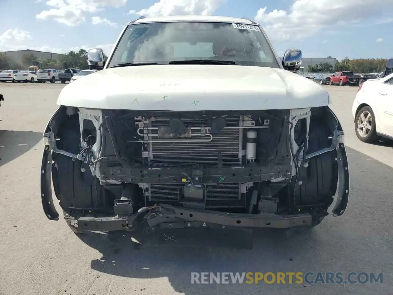 5 Photograph of a damaged car JN8AY2NF5L9360651 NISSAN ARMADA 2020